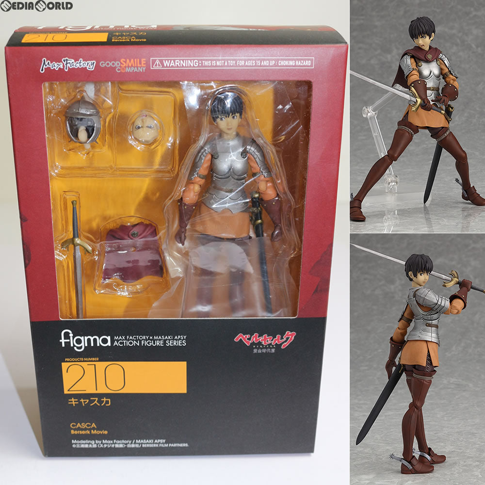 【中古即納】[FIG] figma(フィグマ) 210 キャスカ 映画「ベルセルク」 完成品 可動フィギュア グッドスマイルカンパニー(20140427)