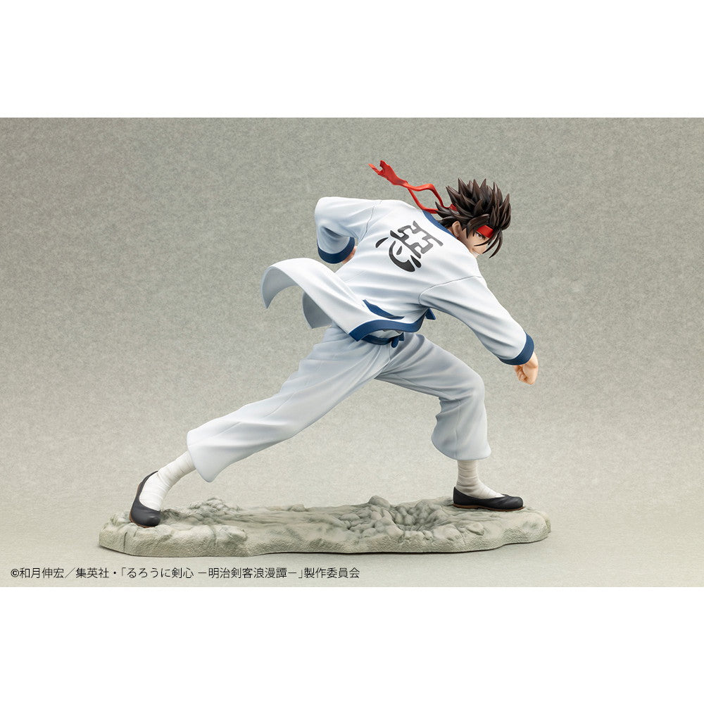 【中古即納】[FIG] ARTFX J 相楽左之助(さがらさのすけ) るろうに剣心 -明治剣客浪漫譚- 1/8 完成品 フィギュア(PV169) コトブキヤ(20241231)