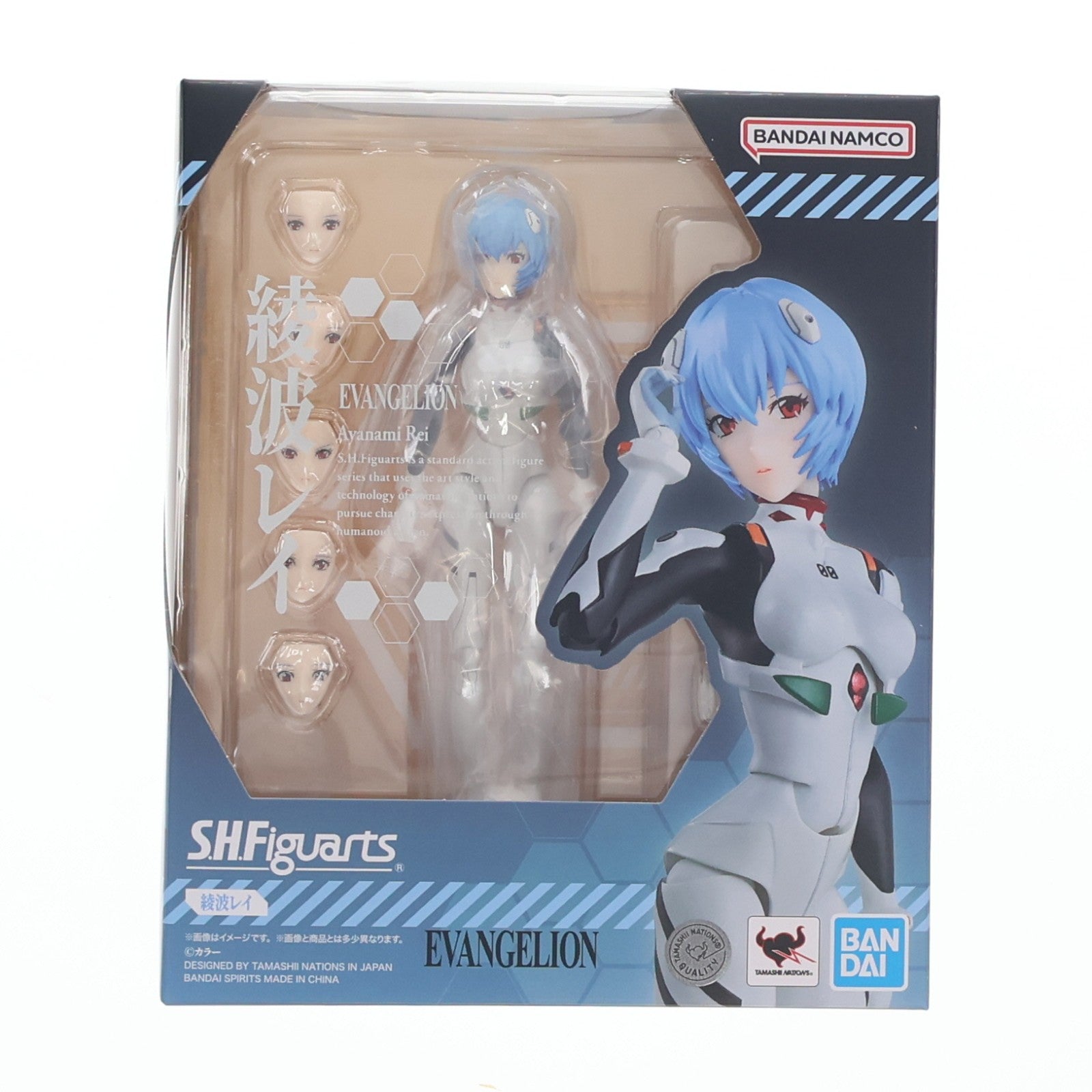 【中古即納】[FIG] S.H.Figuarts(フィギュアーツ) 綾波レイ ヱヴァンゲリヲン新劇場版 完成品 可動フィギュア バンダイスピリッツ(20251115)