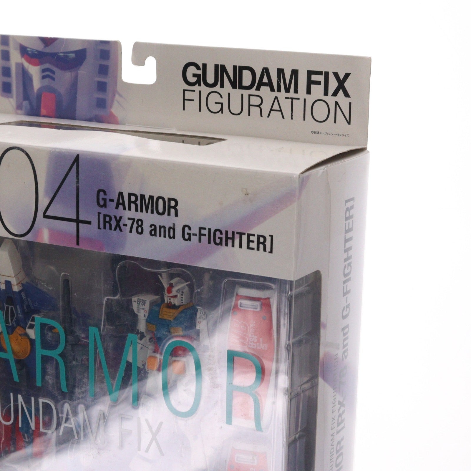 【中古即納】[FIG] GUNDAM FIX FIGURATION #0004 Gアーマー(RX-78ガンダム+Gファイター) 機動戦士ガンダム 完成品 可動フィギュア バンダイ(20010930)