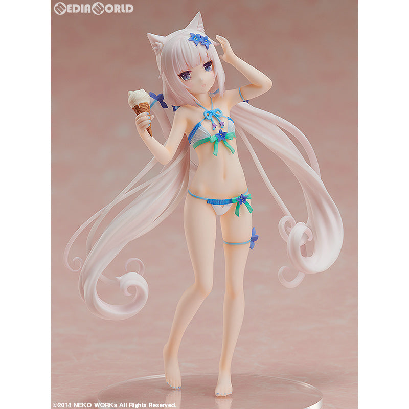 【中古即納】[FIG] S-style バニラ 水着Ver. ネコぱら 1/12 塗装済組み立て品 フィギュア FREEing(フリーイング)(20200131)