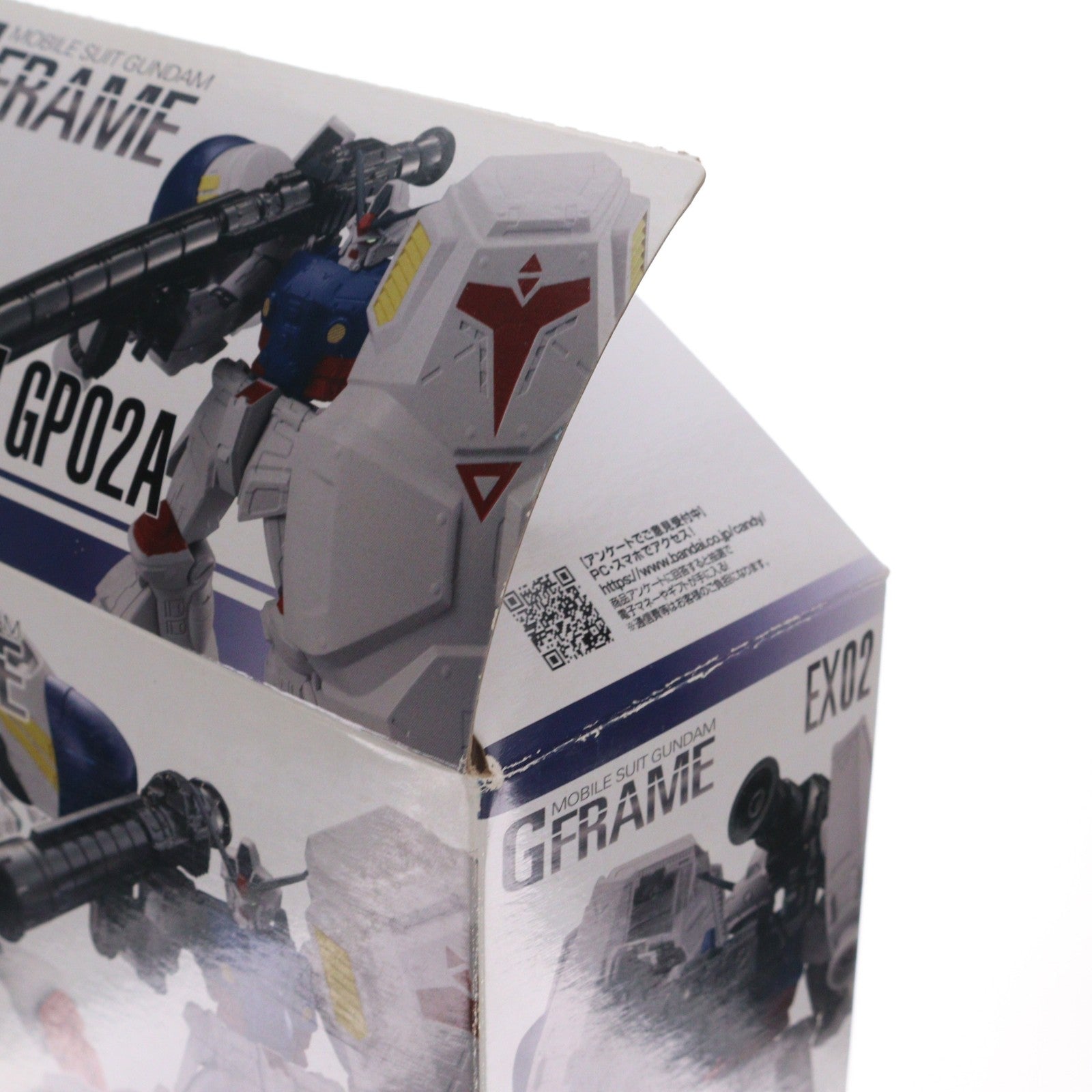 【中古即納】[FIG] (単品)(食玩) 機動戦士ガンダム Gフレーム EX02 ガンダム試作2号機 機動戦士ガンダム0083 STARDUST MEMORY 可動フィギュア バンダイ(20210125)