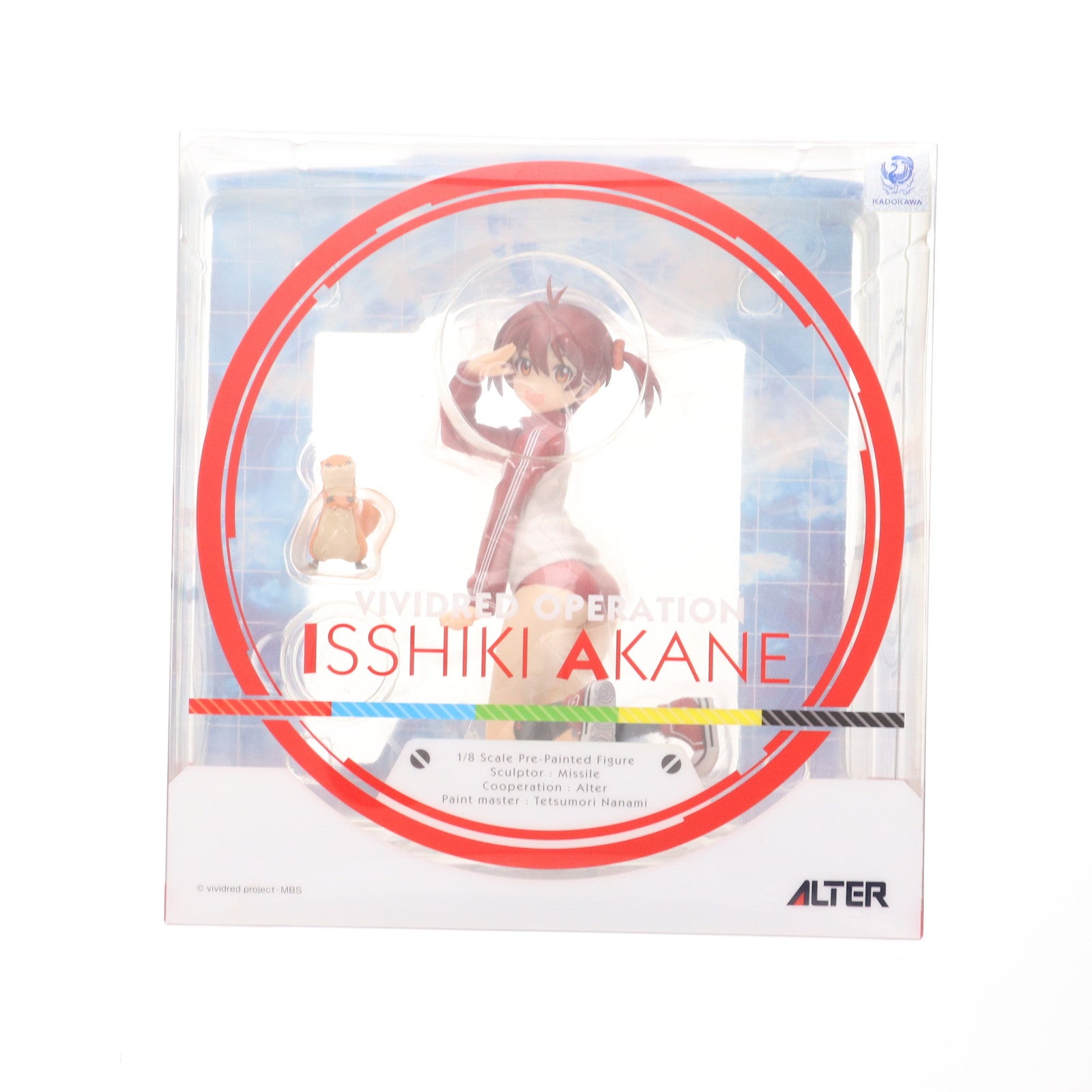 【中古即納】[FIG] 一色あかね(いっしきあかね) ビビッドレッド・オペレーション 1/8 完成品 フィギュア アルター(20140716)