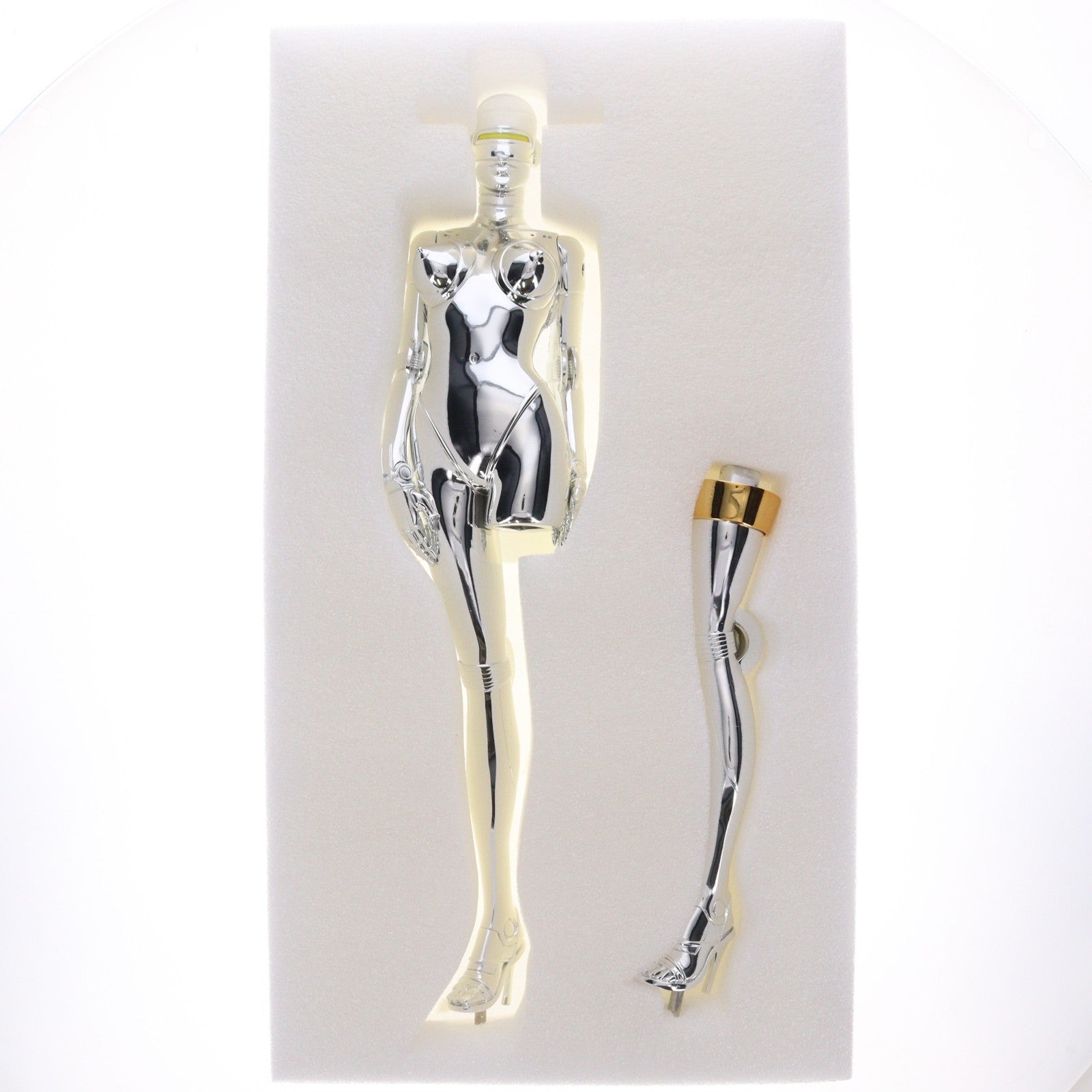 【中古即納】[FIG] ファンタジーフィギュアギャラリー セクシーロボット001 ピンク水着(by Hajime Sorayama) 1/4 完成品 フィギュア ヤマトUSA(20111220)