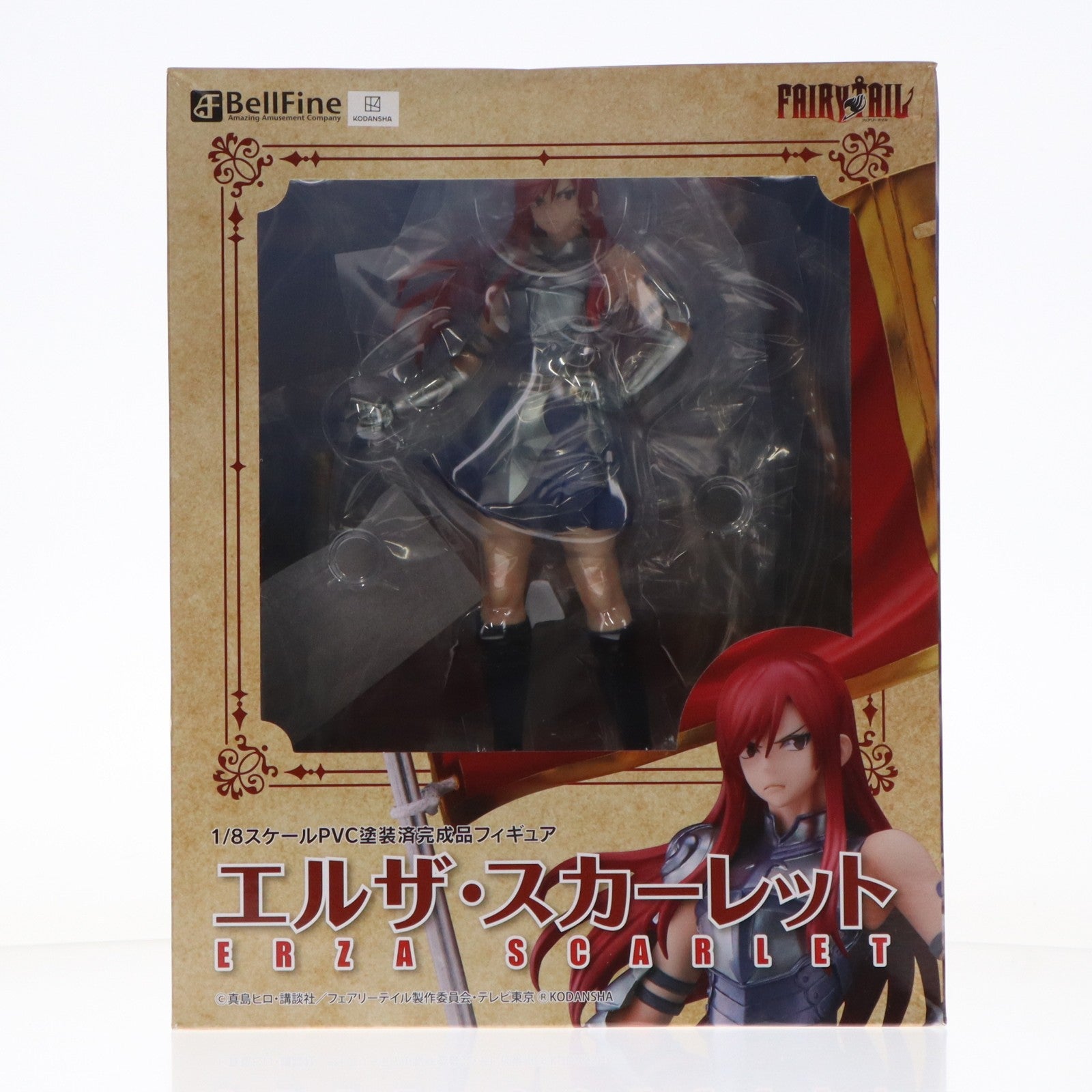【中古即納】[FIG] (再販) エルザ・スカーレット FAIRY TAIL(フェアリーテイル) ファイナルシリーズ 1/8 完成品 フィギュア(BF136) ベルファイン(20251031)