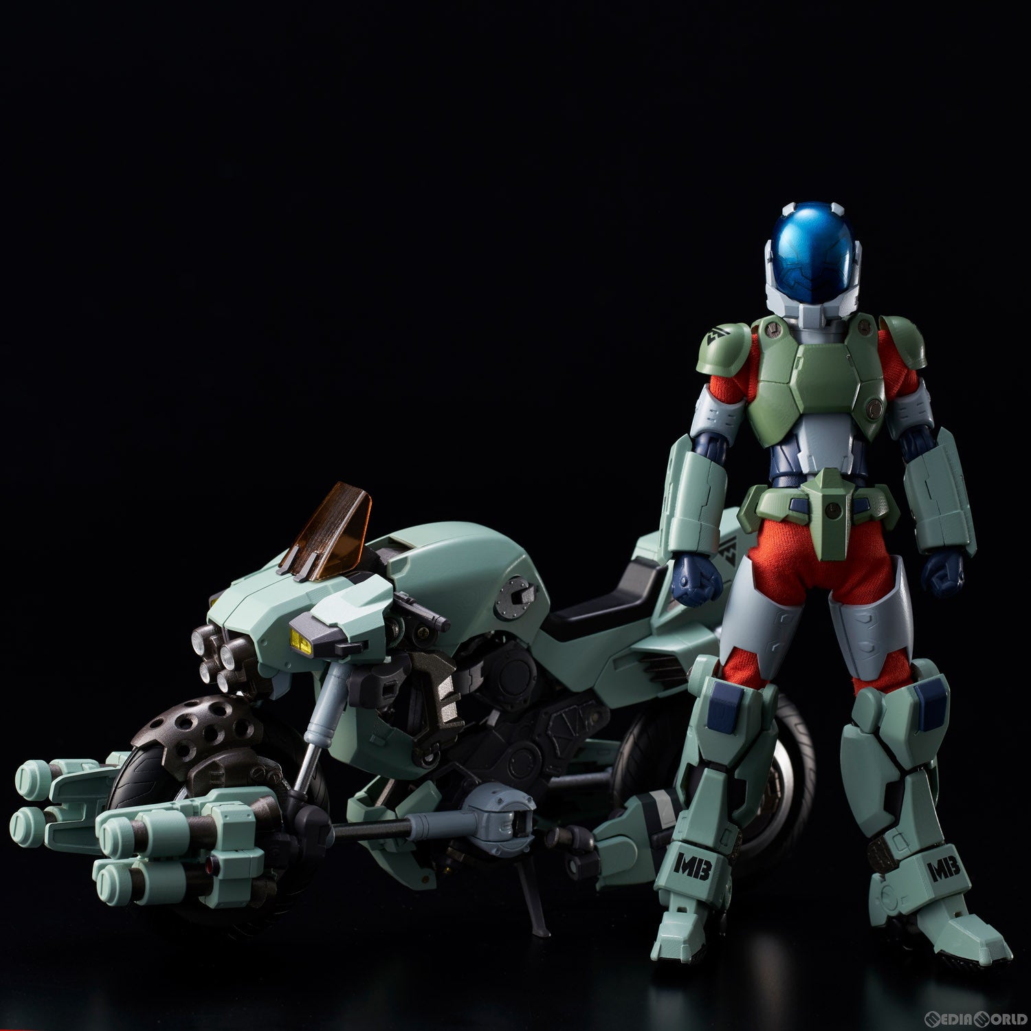 【中古即納】[FIG] (再々販) RIOBOT VR-052F モスピーダ スティック 機甲創世記モスピーダ 1/12 完成品 可動フィギュア 千値練(せんちねる)(20240609)