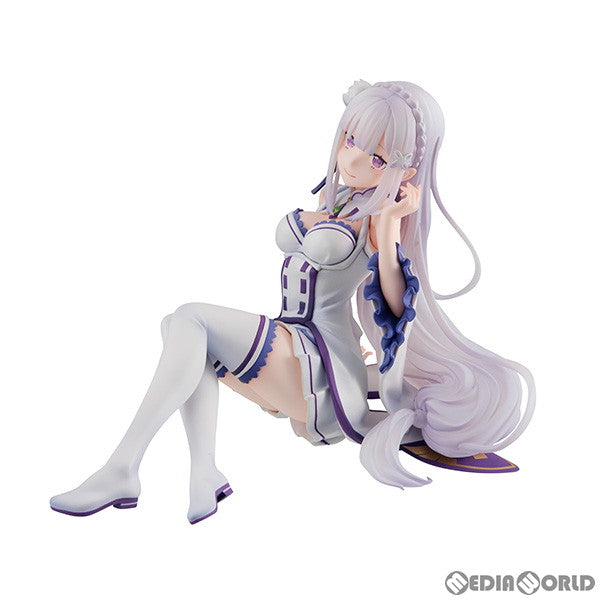【中古即納】[FIG] Melty Princess(メルティプリンセス) てのひら エミリア Re:ゼロから始める異世界生活 完成品 フィギュア メガハウス(20240830)
