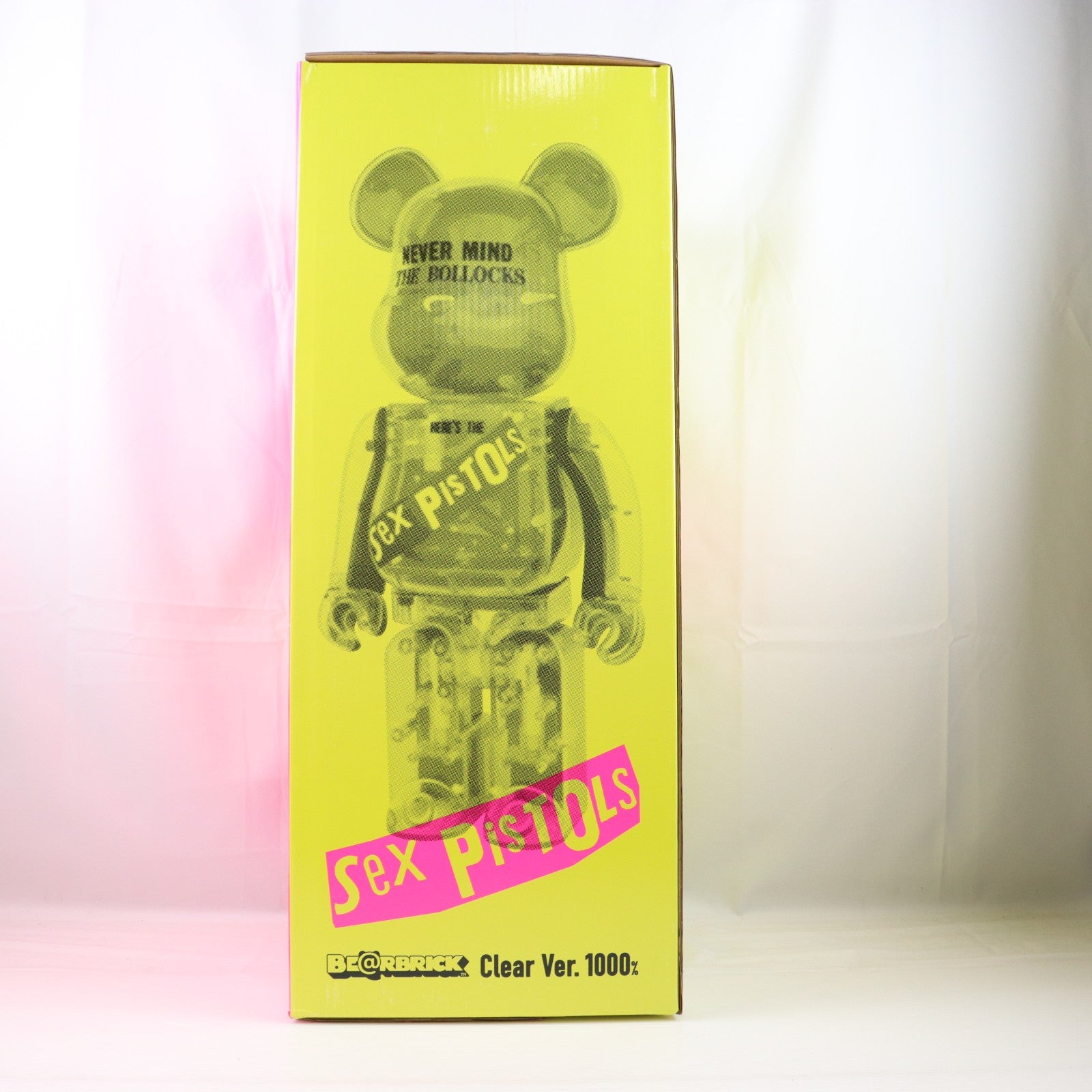 【中古即納】[FIG] BE@RBRICK(ベアブリック) Sex Pistols(セックス・ピストルズ) Clear Ver. 1000% 完成品 可動フィギュア メディコム・トイ(20151031)