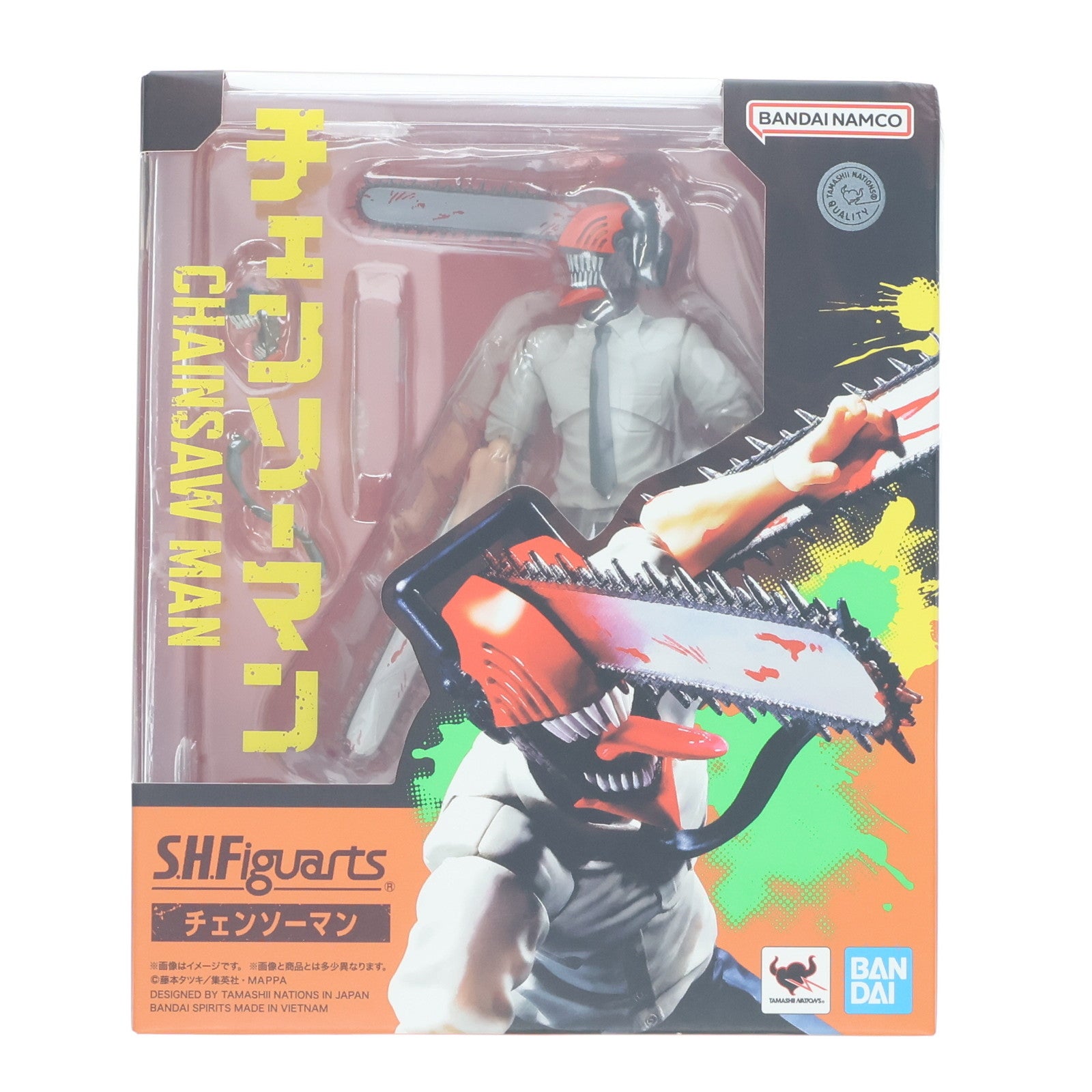 【中古即納】[FIG] (再販) S.H.Figuarts(フィギュアーツ) チェンソーマン 完成品 可動フィギュア バンダイスピリッツ(20230421)