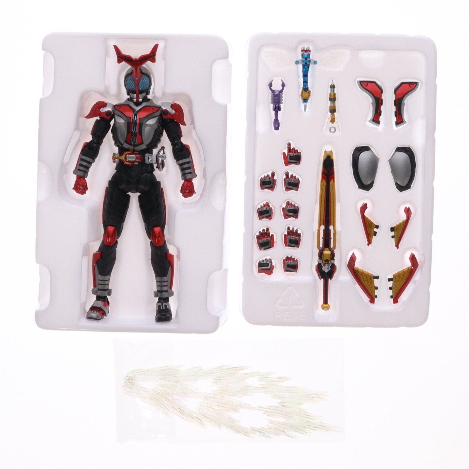 【中古即納】[FIG] 魂ウェブ商店限定 S.H.Figuarts(フィギュアーツ) 真骨彫製法 仮面ライダーカブト ハイパーフォーム 完成品 可動フィギュア バンダイ(20180228)
