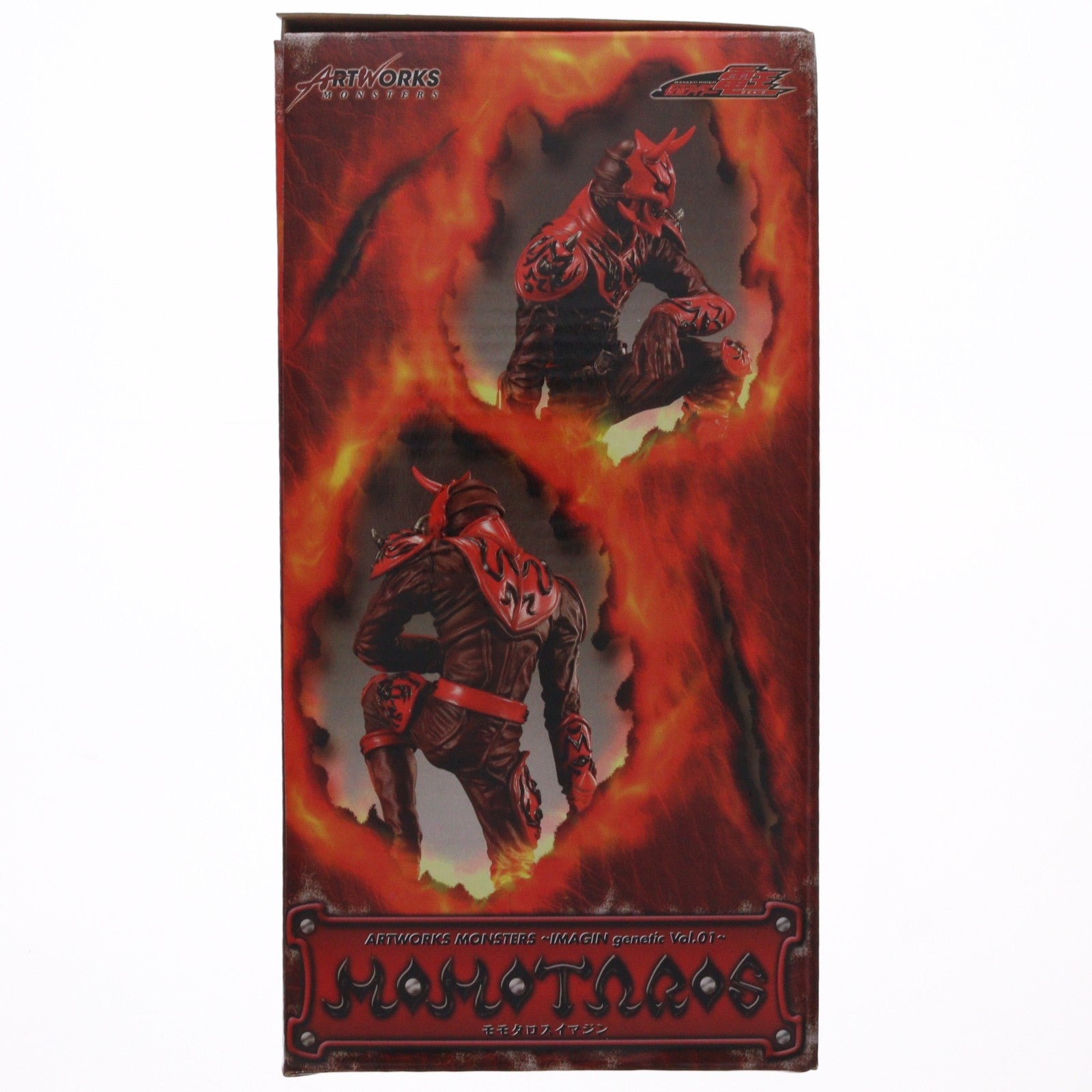 【中古即納】[FIG] ポンタ&ローソンネットショッピング限定 ART WORKS MONSTERS(アートワークスモンスターズ) ～IMAGIN genetic Vol.01SP～ モモタロスイマジン 復活Ver. 仮面ライダー電王 完成品 フィギュア メガハウス(20100610)