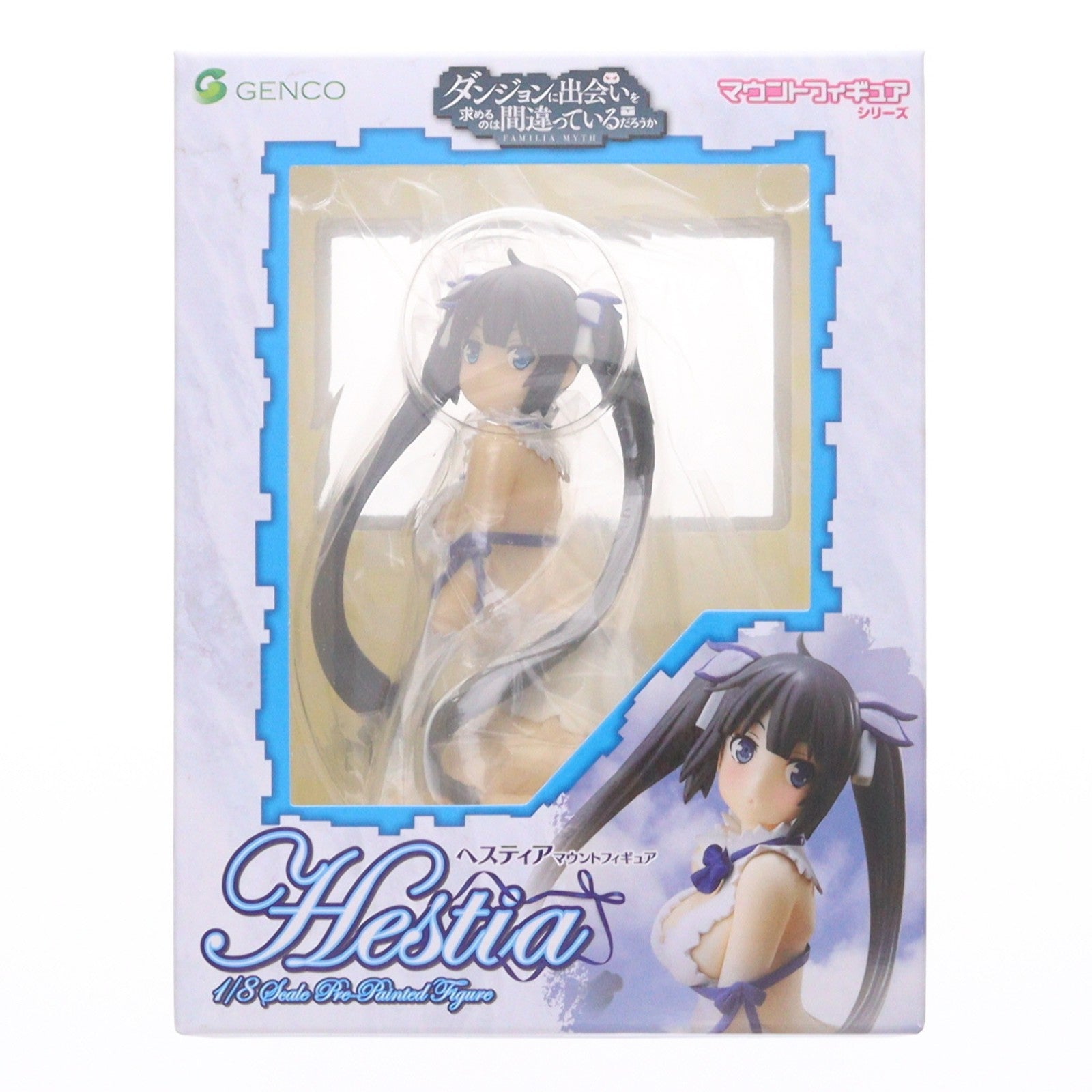 【中古即納】[FIG] ヘスティア マウントフィギュア ダンジョンに出会いを求めるのは間違っているだろうか 1/8 完成品 フィギュア ジェンコ(20151230)