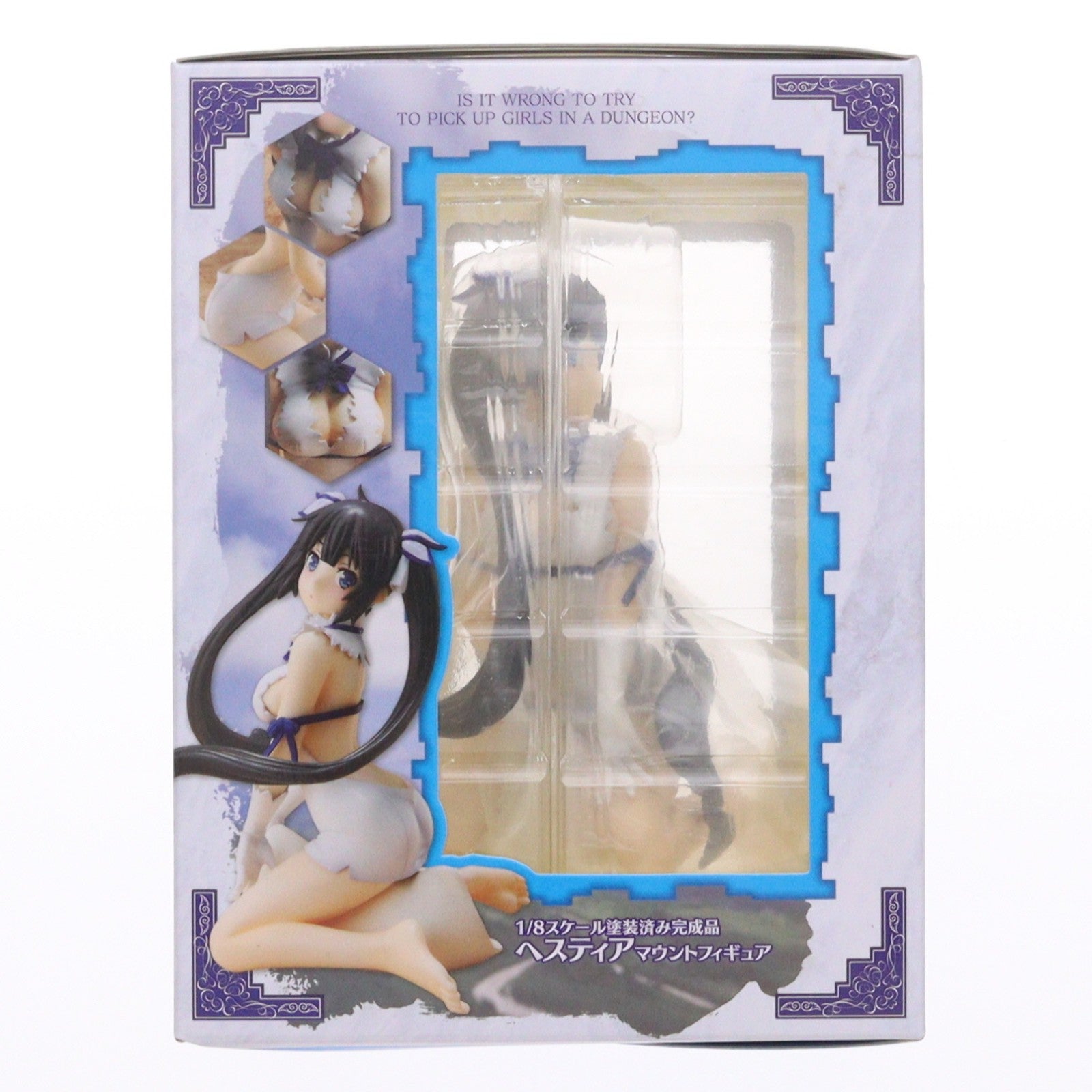 【中古即納】[FIG] ヘスティア マウントフィギュア ダンジョンに出会いを求めるのは間違っているだろうか 1/8 完成品 フィギュア ジェンコ(20151230)