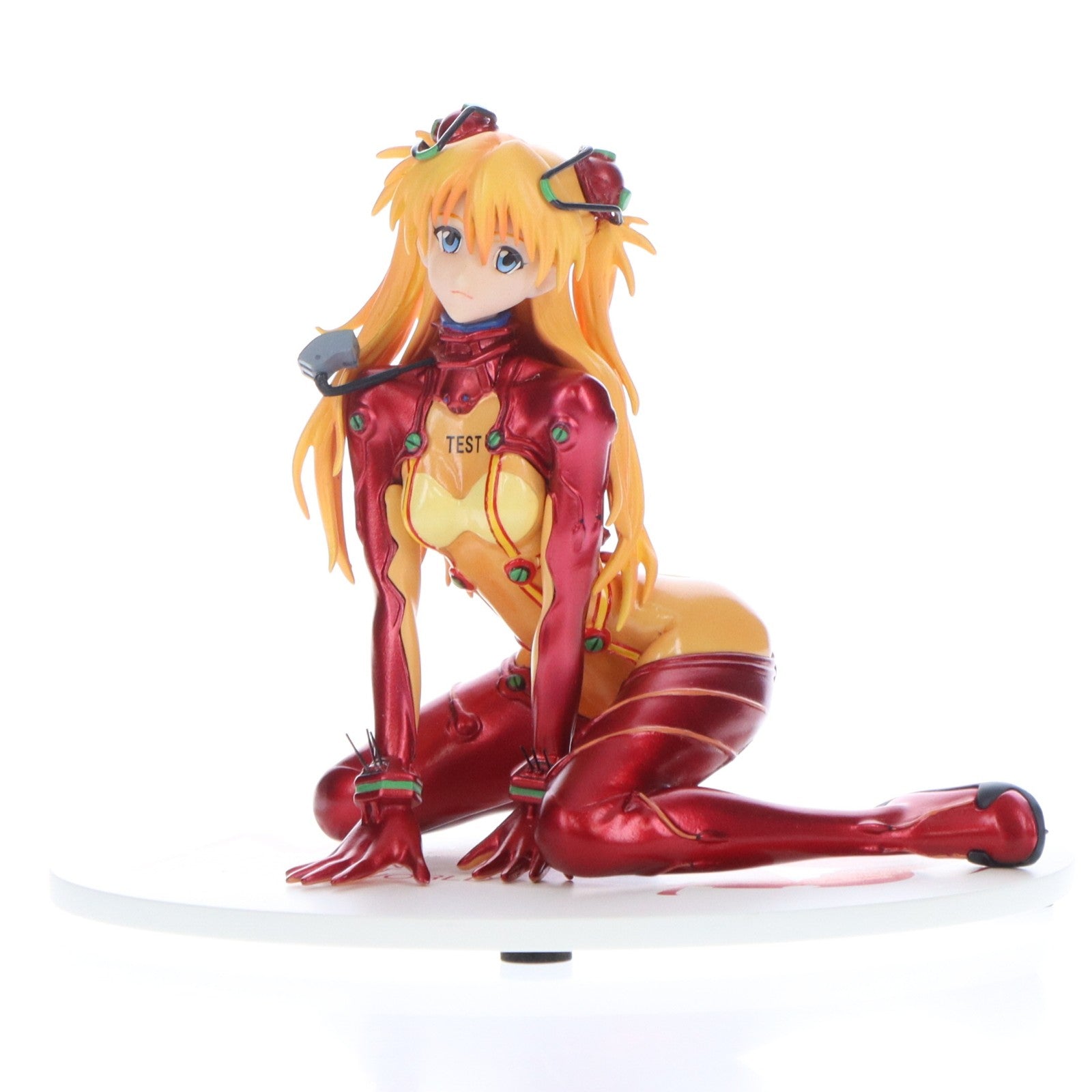 【中古即納】[FIG] 式波・アスカ・ラングレー テスト用プラグスーツVer. メタリックレッド仕様 ヱヴァンゲリヲン新劇場版:破 1/7 完成品 フィギュア アイズプロジェクト(AIZUPROJECT)(20151023)