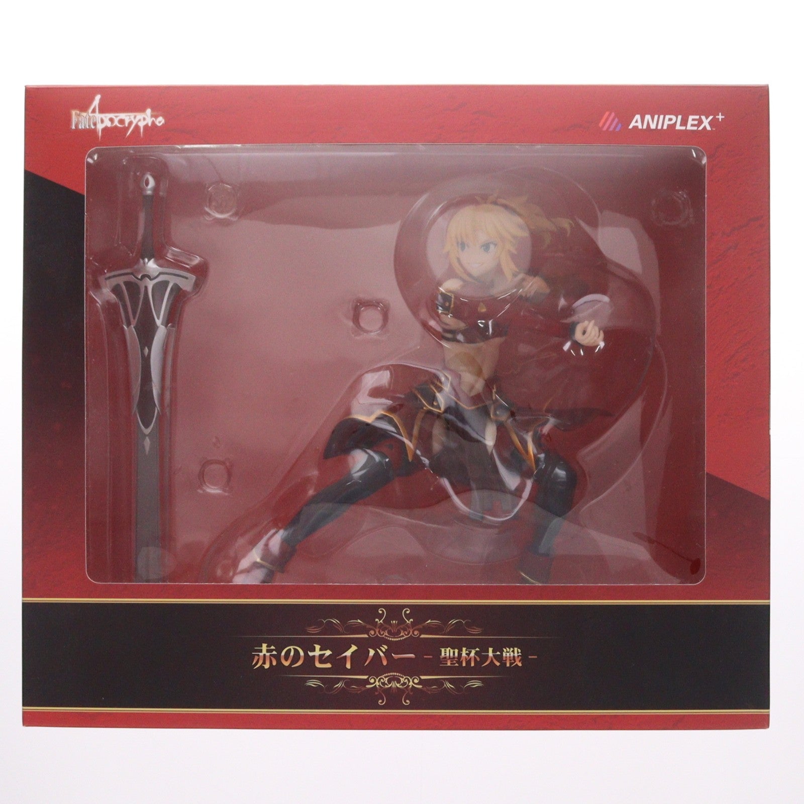 【中古即納】[FIG] ANIPLEX+限定 赤のセイバー-聖杯大戦- Fate/Apocrypha(フェイト/アポクリファ) 1/7 完成品 フィギュア(MD18-0027001) アニプレックス(20190531)