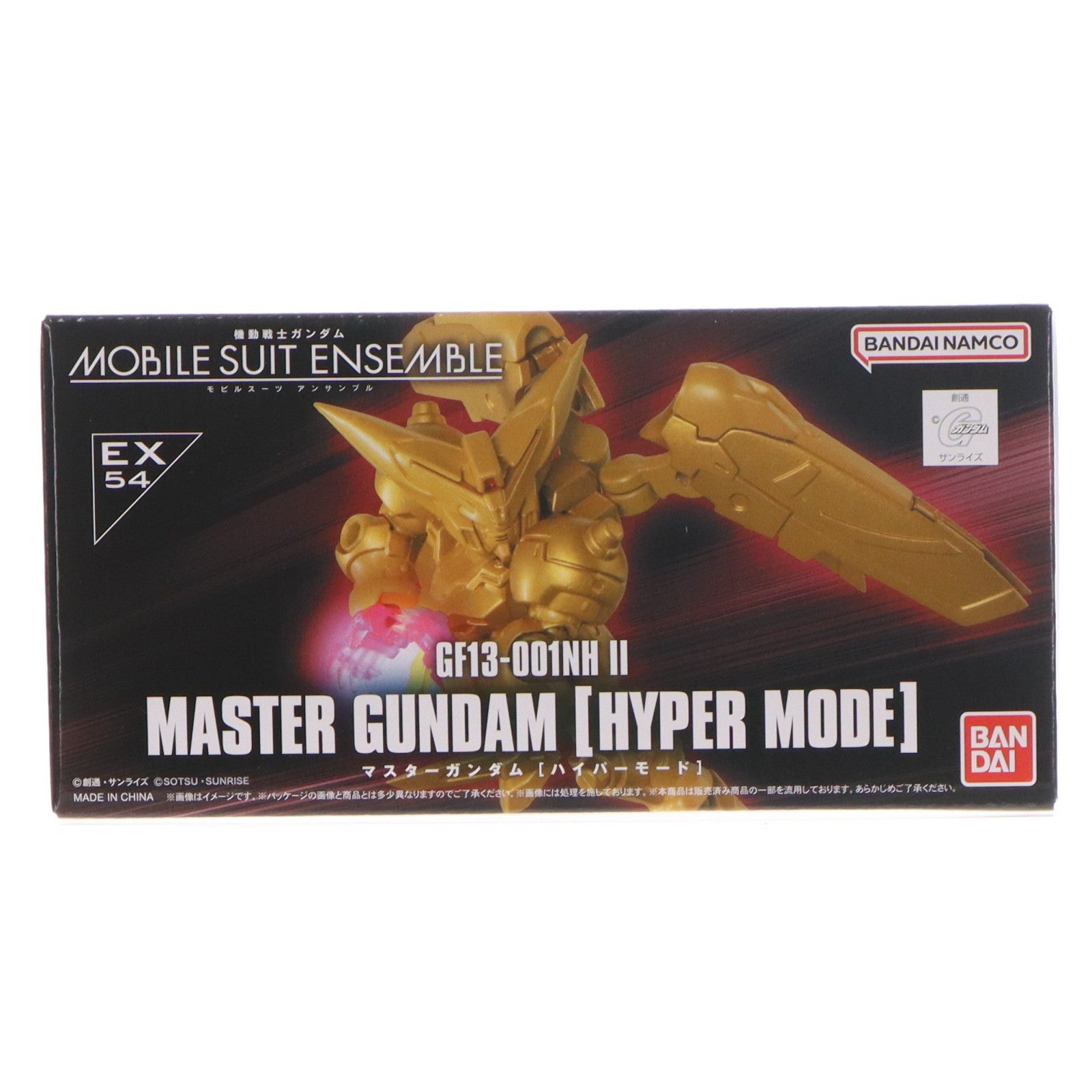 【中古即納】[FIG] プレミアムバンダイ限定 機動戦士ガンダム MOBILE SUIT ENSEMBLE(モビルスーツ アンサンブル) EX54 マスターガンダム ハイパーモード 機動武闘伝Gガンダム 組立品 可動フィギュア バンダイ(20250924)