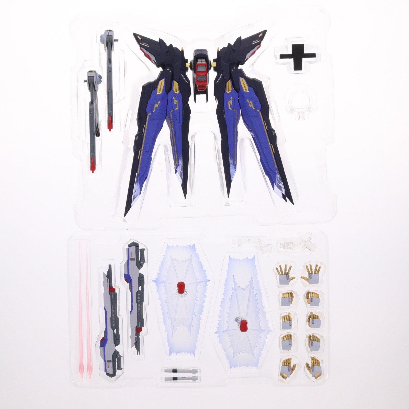 【中古即納】[FIG] METAL BUILD ストライクフリーダムガンダム SOUL BLUE Ver. 機動戦士ガンダムSEED DESTINY(シード デスティニー) 完成品 可動フィギュア TAMASHII NATION2018会場&魂ウェブ商店限定 バンダイスピリッツ(20181026)