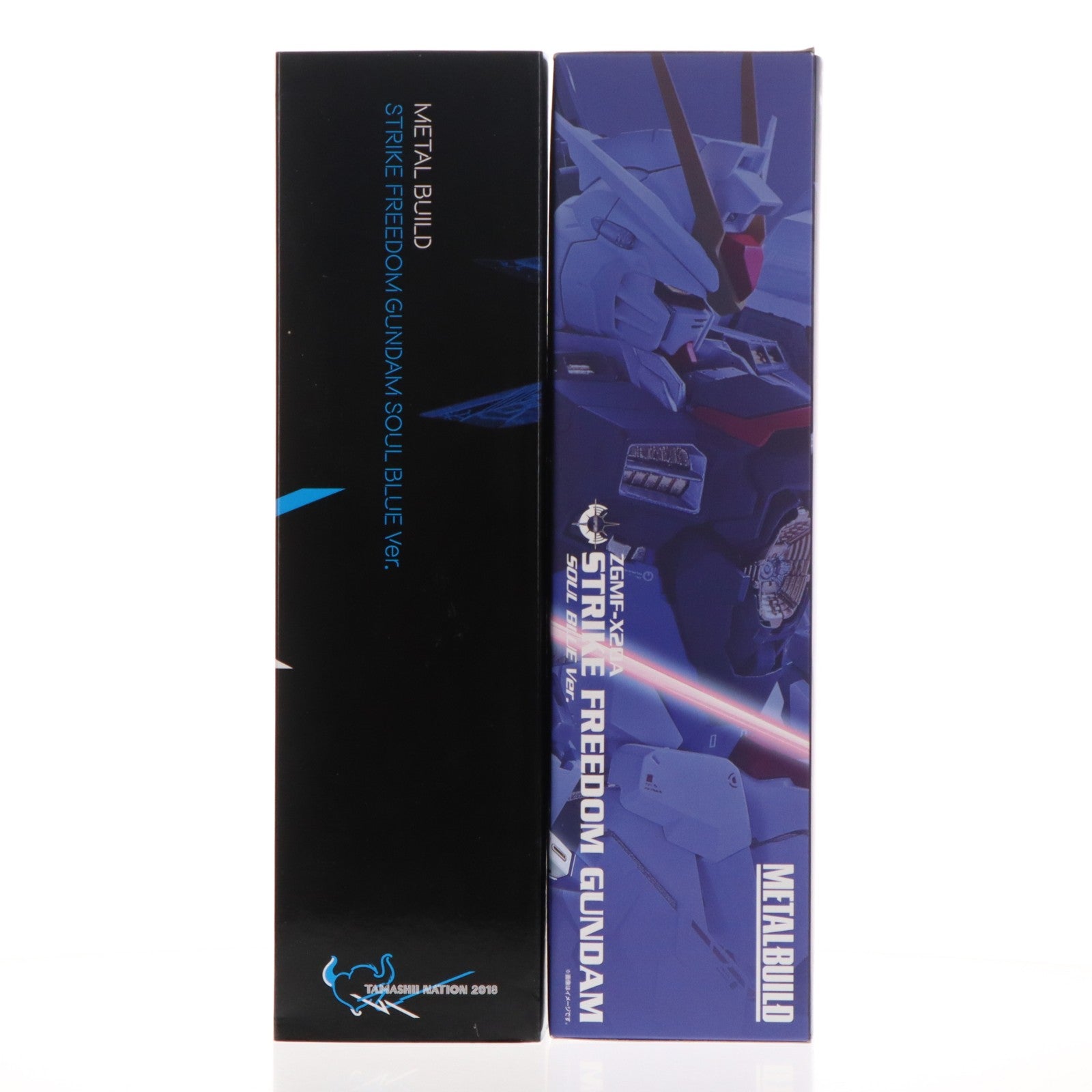 【中古即納】[FIG] METAL BUILD ストライクフリーダムガンダム SOUL BLUE Ver. 機動戦士ガンダムSEED DESTINY(シード デスティニー) 完成品 可動フィギュア TAMASHII NATION2018会場&魂ウェブ商店限定 バンダイスピリッツ(20181026)
