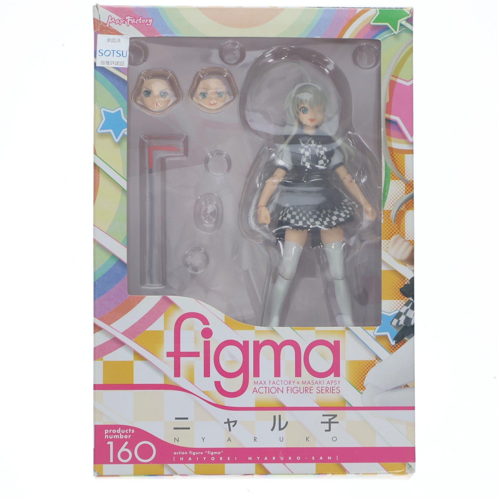 【中古即納】[FIG] figma(フィグマ) 160 ニャル子 這いよれ!ニャル子さん 完成品 可動フィギュア マックスファクトリー(20130126)