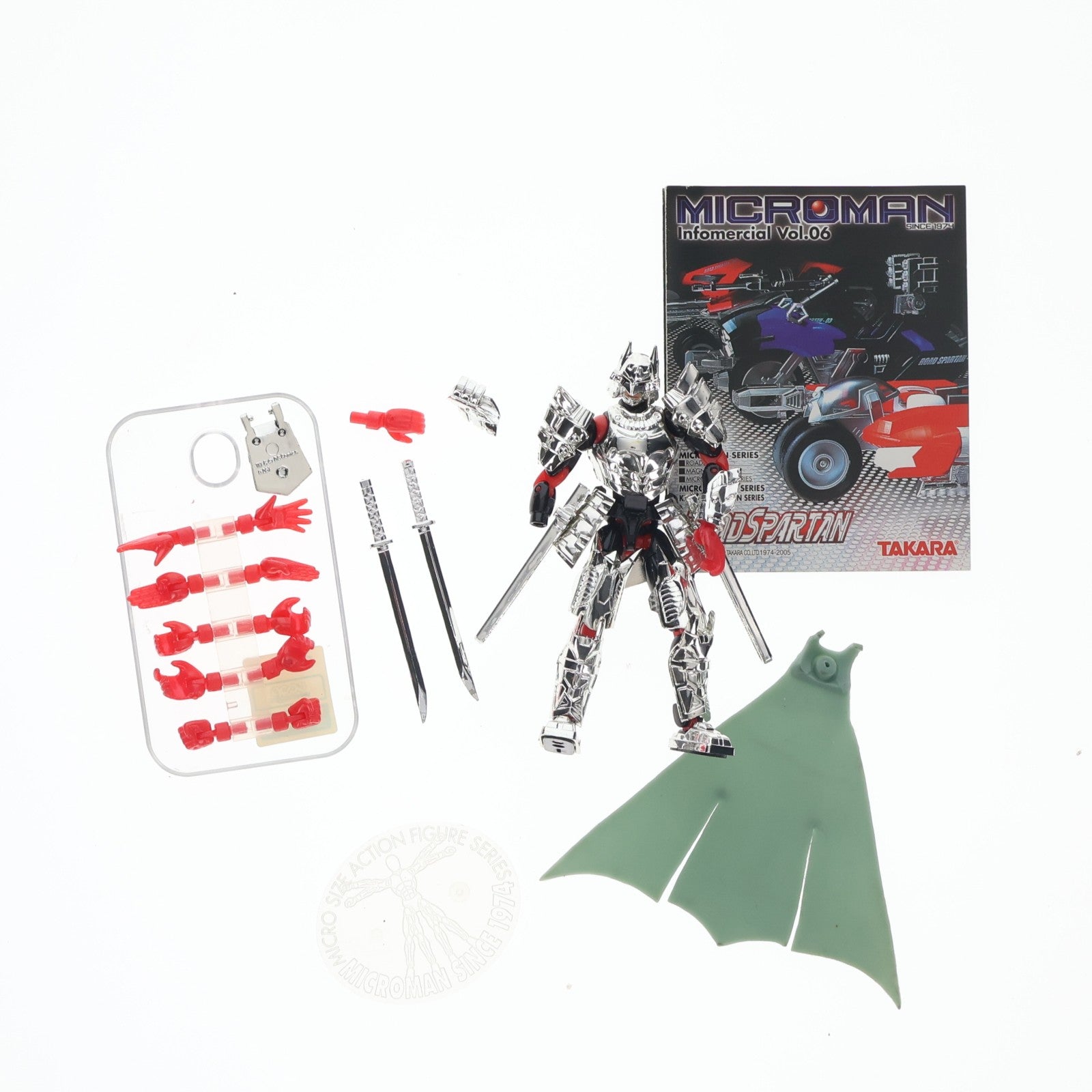【中古即納】[FIG] ミクロマン ミクロアクションシリーズ MA-20 バットマンサムライアーマー 完成品 可動フィギュア タカラ(20050831)