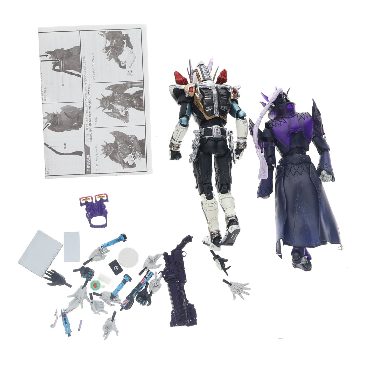 【中古即納】[FIG] S.I.C. VOL.43 仮面ライダー電王ガンフォーム&リュウタロスイマジン 完成品 可動フィギュア バンダイ(20080927)