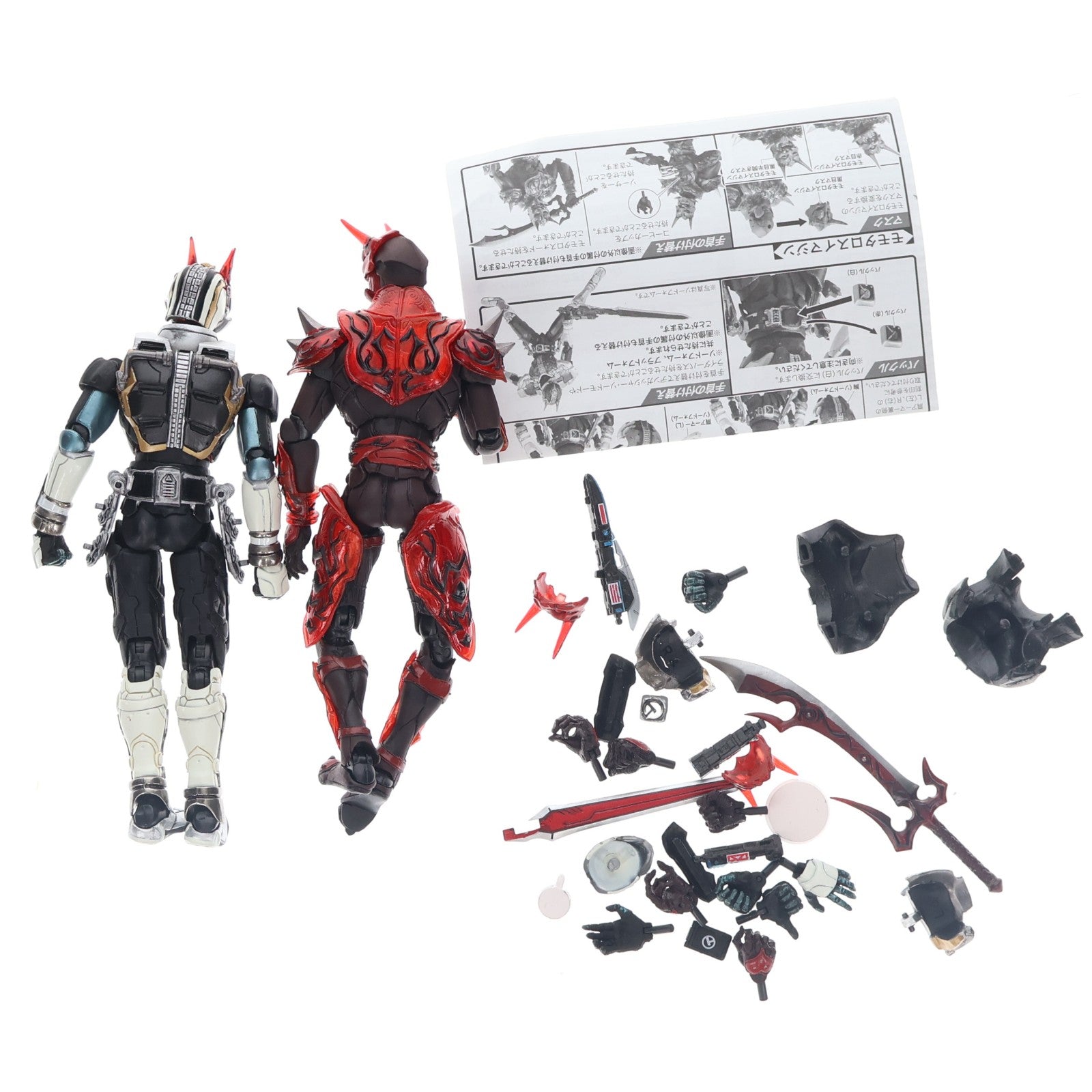 【中古即納】[FIG] S.I.C. VOL.42 仮面ライダー電王ソードフォーム&モモタロスイマジン 完成品 可動フィギュア バンダイ(20080726)