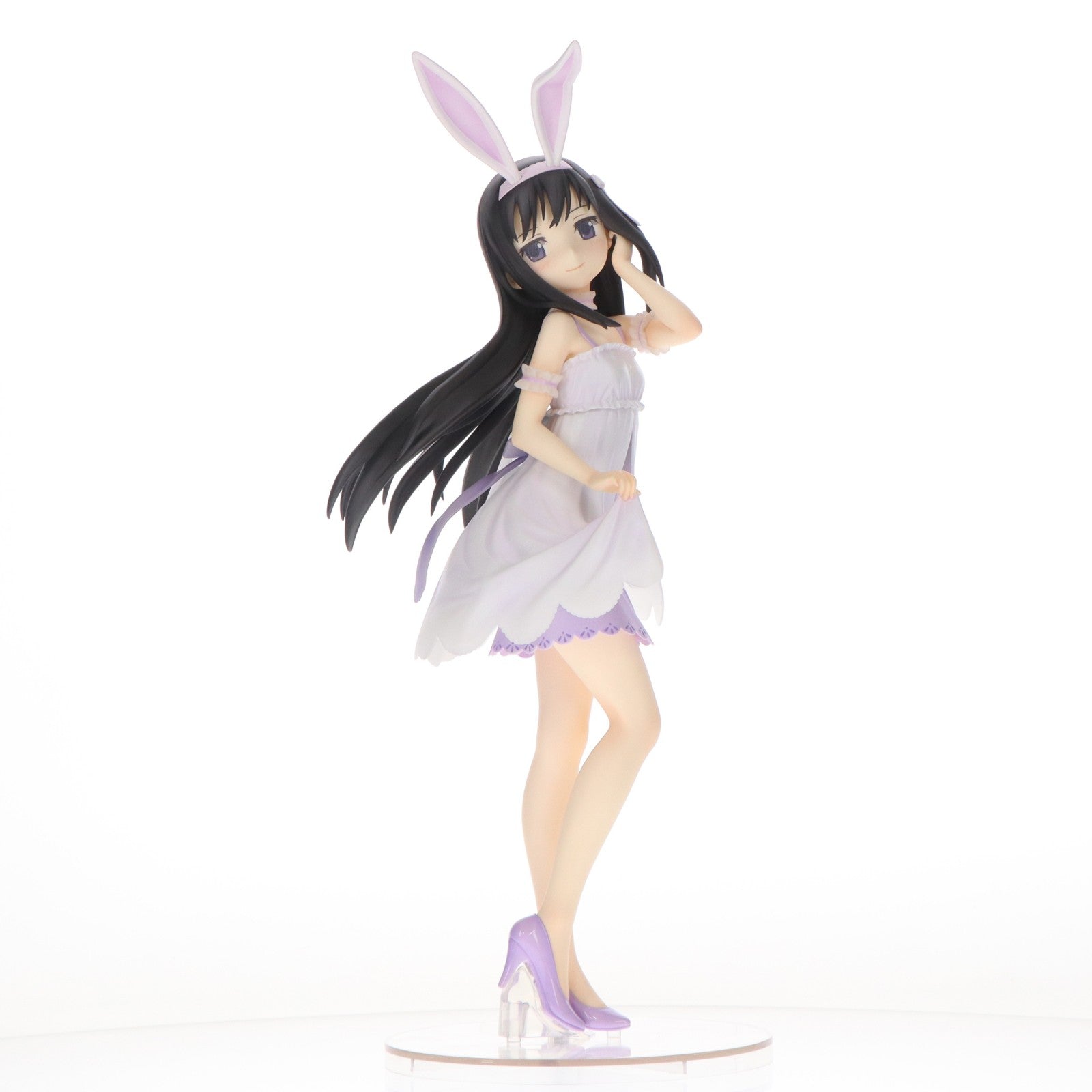 【中古即納】[FIG] B-Style 暁美ほむら(あけみほむら) うさみみVer. 劇場版 魔法少女まどか☆マギカ[新編]叛逆の物語 1/4 完成品 フィギュア GOODSMILE ONLINE SHOP&Amazon.co.jp&あみあみ限定 FREEing(フリーイング)(20211231)
