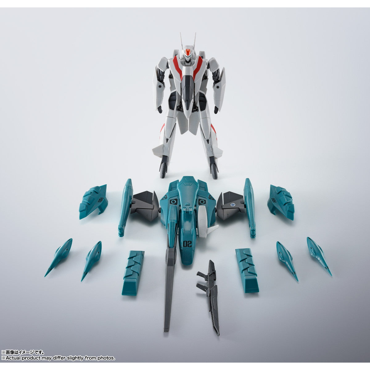 【中古即納】[FIG] HI-METAL R VF-2SS バルキリーII+SAP(シルビー・ジーナ機)-Lovers Again- 超時空要塞マクロスII -LOVERS AGAIN- 完成品 可動フィギュア バンダイスピリッツ(20250621)