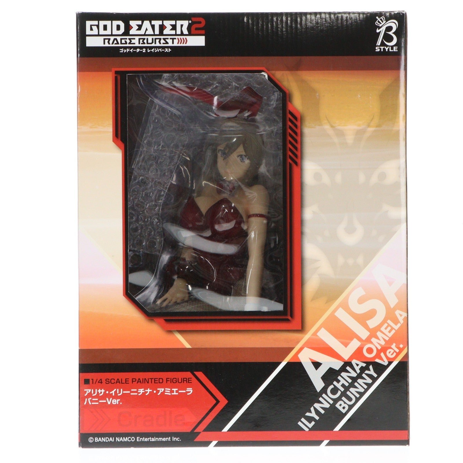 【中古即納】[FIG] B-style アリサ・イリーニチナ・アミエーラ バニーVer. ゴッドイーター2 レイジバースト 1/4完成品 フィギュア FREEing(フリーイング)(20170611)