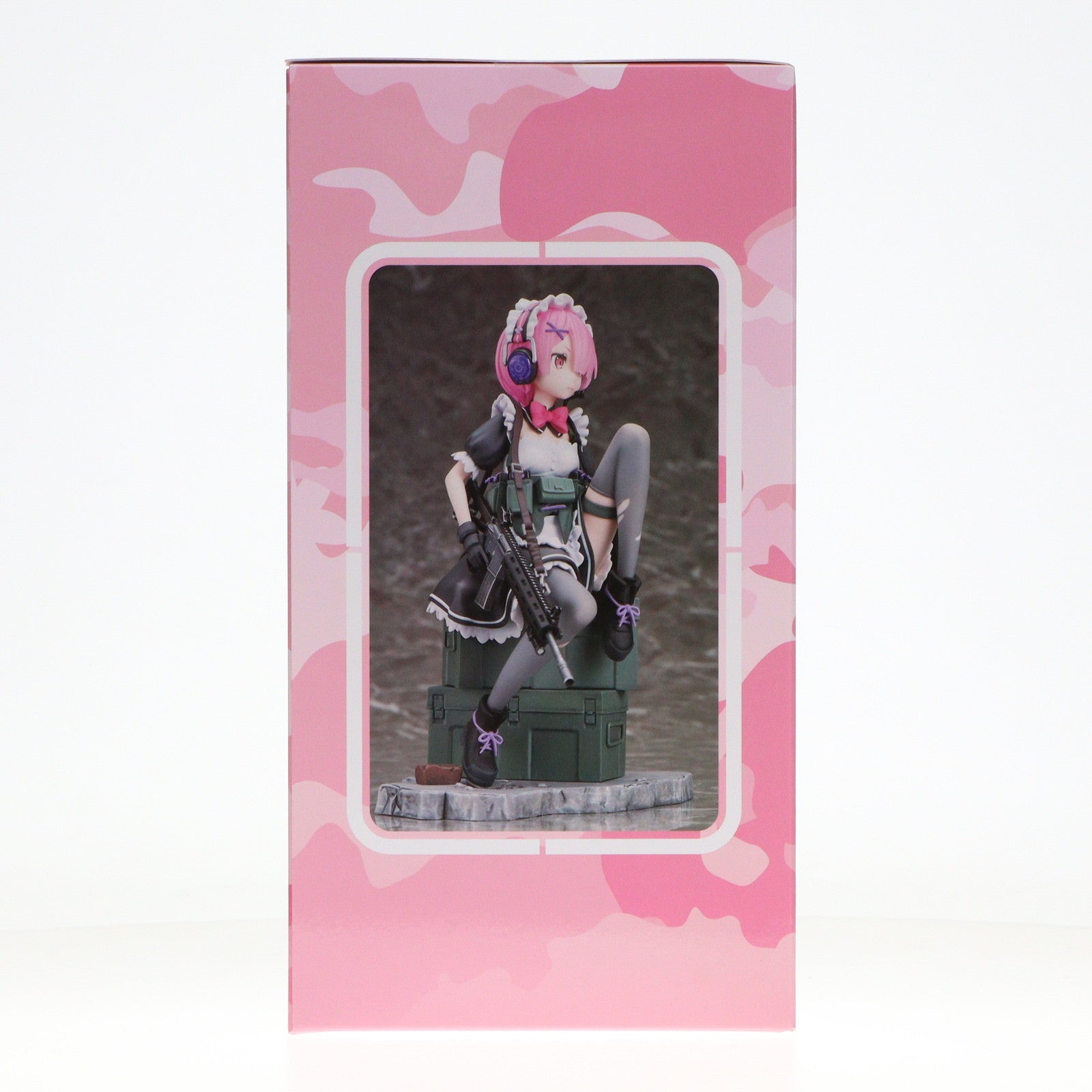 【中古即納】[FIG] FURYU HOBBY MALL限定 ラム -ミリタリー- Re:ゼロから始める異世界生活 1/7 完成品 フィギュア(AMU-FNX0919) フリュー(20240331)