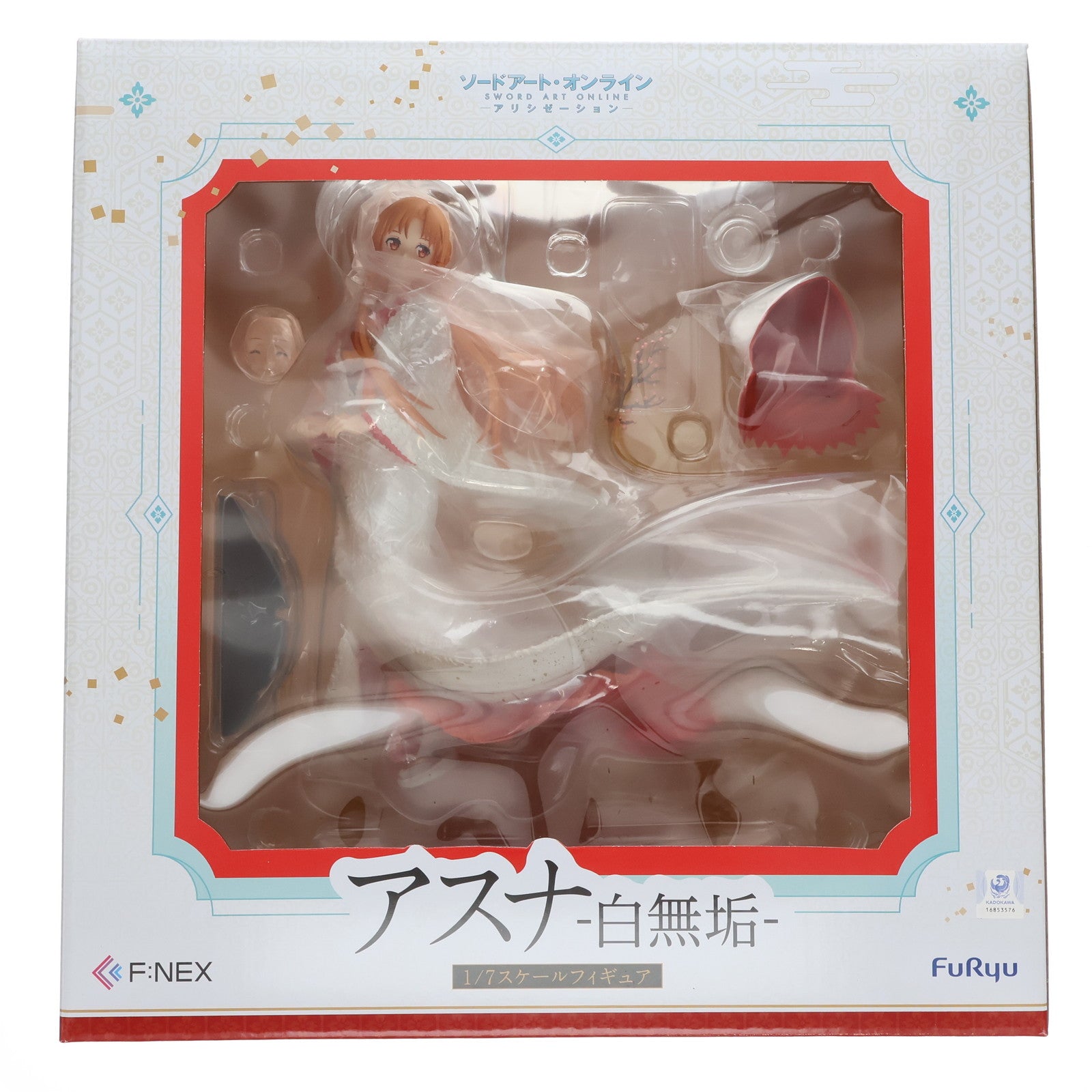 【中古即納】[FIG] F:NEX限定 アスナ -白無垢- ソードアート・オンライン アリシゼーション 1/7 完成品 フィギュア(AMU-FNX162) フリュー(20200331)