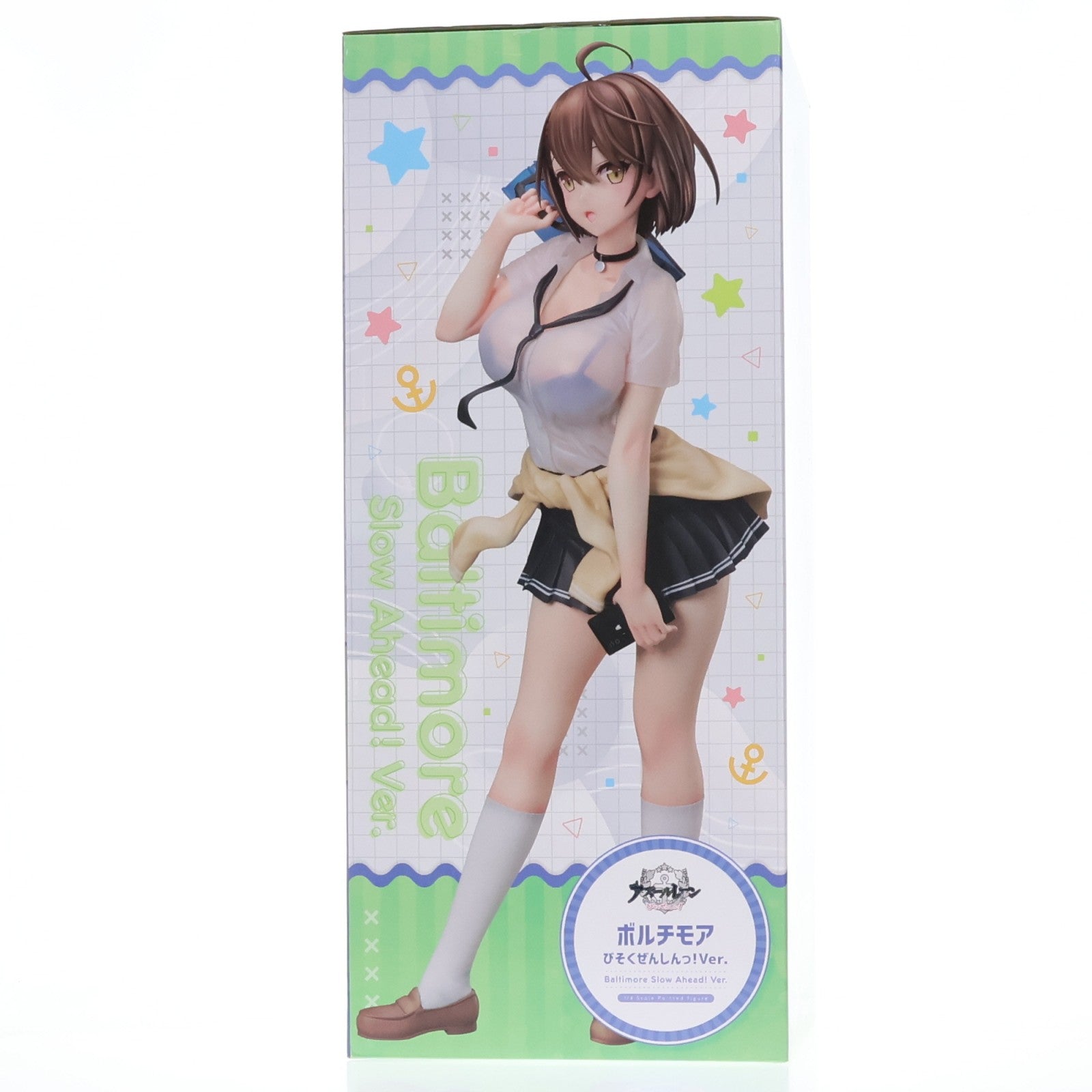 【中古即納】[FIG] B-style ボルチモア びそくぜんしんっ! Ver. アズールレーン びそくぜんしんっ! 1/4 完成品 フィギュア FREEing(フリーイング)(20240128)