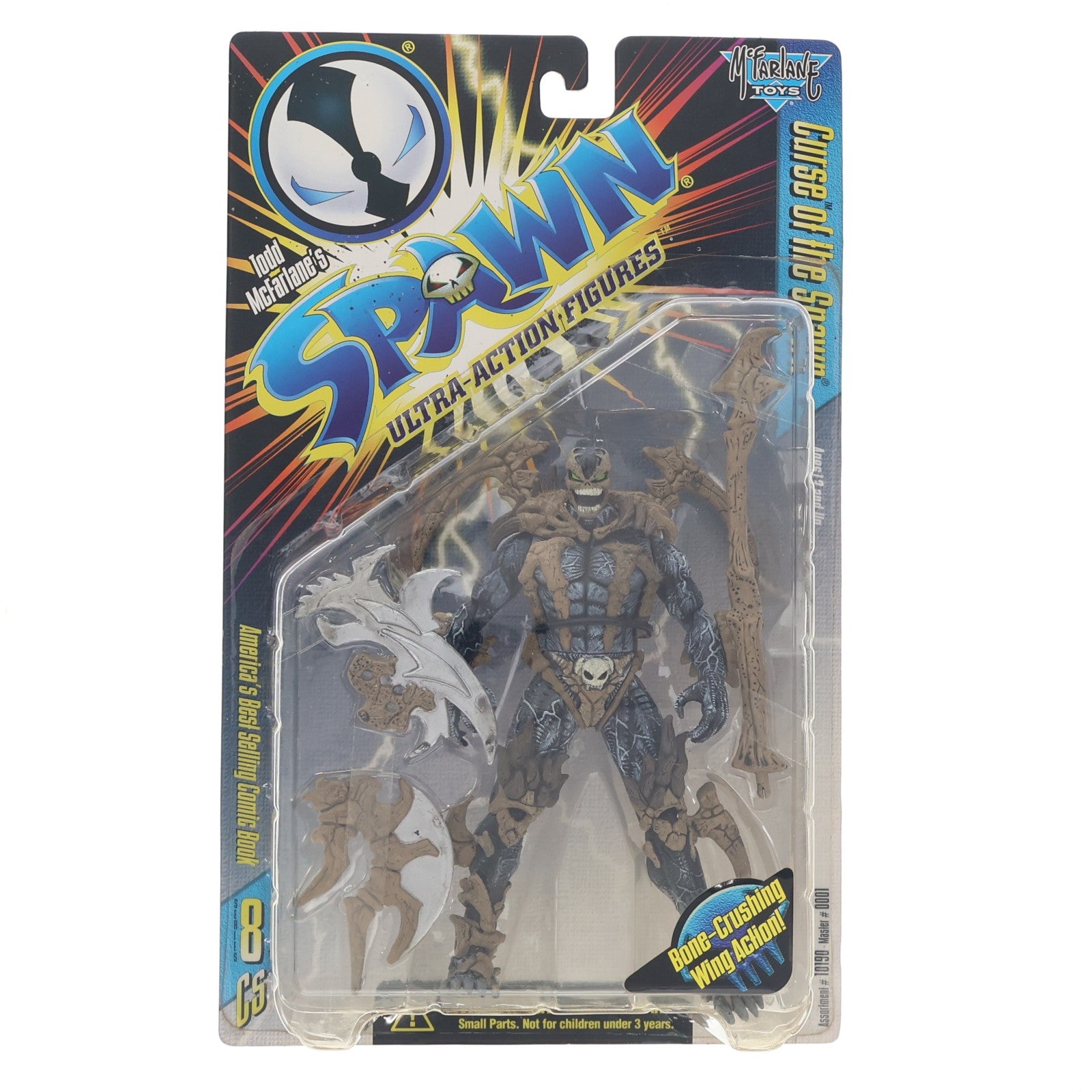 【中古即納】[FIG] スポーン・ウルトラ・アクションフィギュア シリーズ8 カース オブ ザ スポーン SPAWN 完成品 可動フィギュア マクファーレン・トイズ(19991231)
