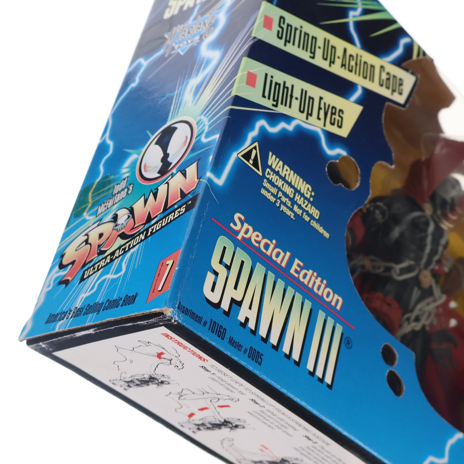【中古即納】[FIG] スポーン・ウルトラ・アクションフィギュア シリーズ7 Special Edition SPAWNIII 完成品 可動フィギュア レッズ(19991231)