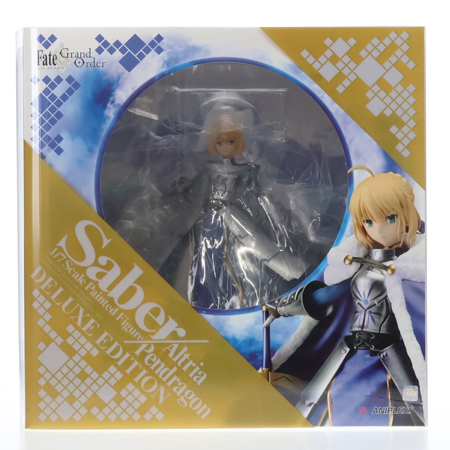 【中古即納】[FIG] ANIPLEX+限定 セイバー/アルトリア・ペンドラゴン 豪華版 Fate/Grand Order(フェイト/グランドオーダー) 1/7 完成品 フィギュア(MD15-0250001) アニプレックス(20170131)