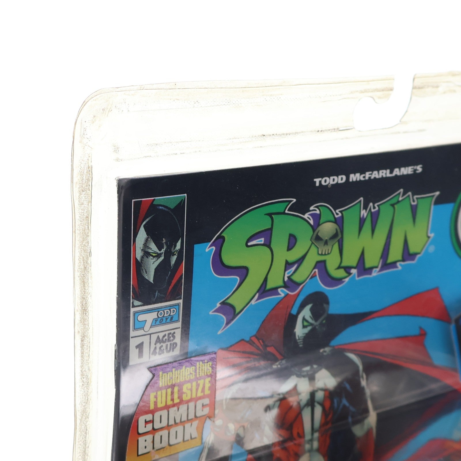 【中古即納】[FIG] スポーン・ウルトラ・アクションフィギュア Special Edition COMIC BOOK ワームヘッド・ブルー・スポーン SPAWN 完成品 可動フィギュア マクファーレン・トイズ(19941231)