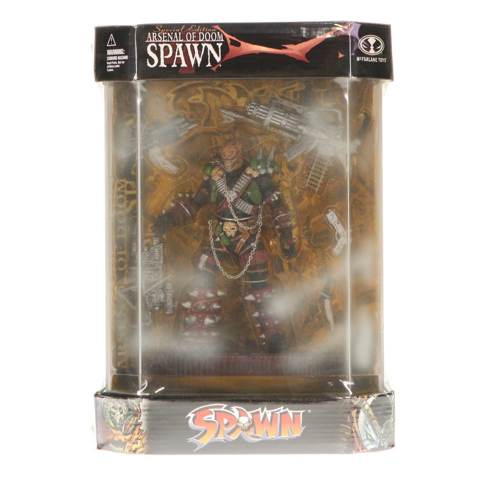 【中古即納】[FIG] スポーン・ウルトラ・アクションフィギュア アーセナル・オブ・ドゥーム SPAWN 完成品 可動フィギュア マクファーレン・トイズ(19991231)