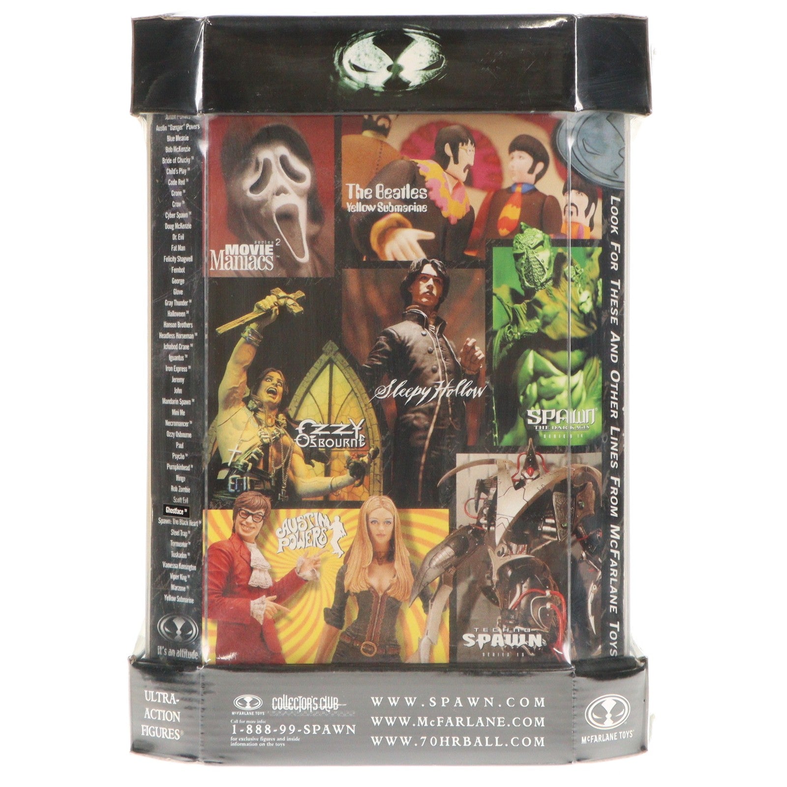 【中古即納】[FIG] スポーン・ウルトラ・アクションフィギュア アーセナル・オブ・ドゥーム SPAWN 完成品 可動フィギュア マクファーレン・トイズ(19991231)