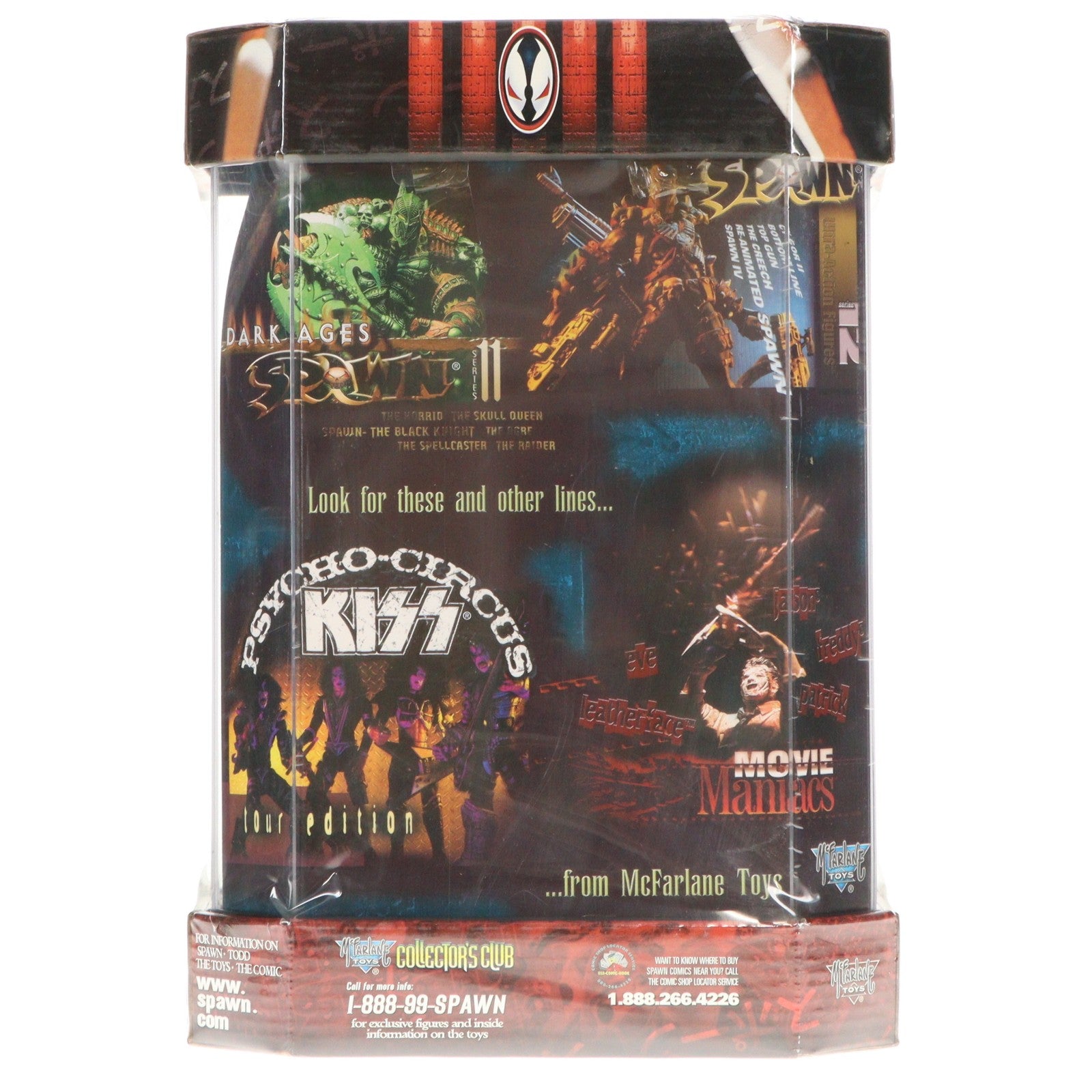 【中古即納】[FIG] スポーン・ウルトラ・アクションフィギュア シリーズ9 in ディスプレイケース マンガ・スポーン Special Edition manga SPAWN 完成品 可動フィギュア マクファーレン・トイズ(19991231)