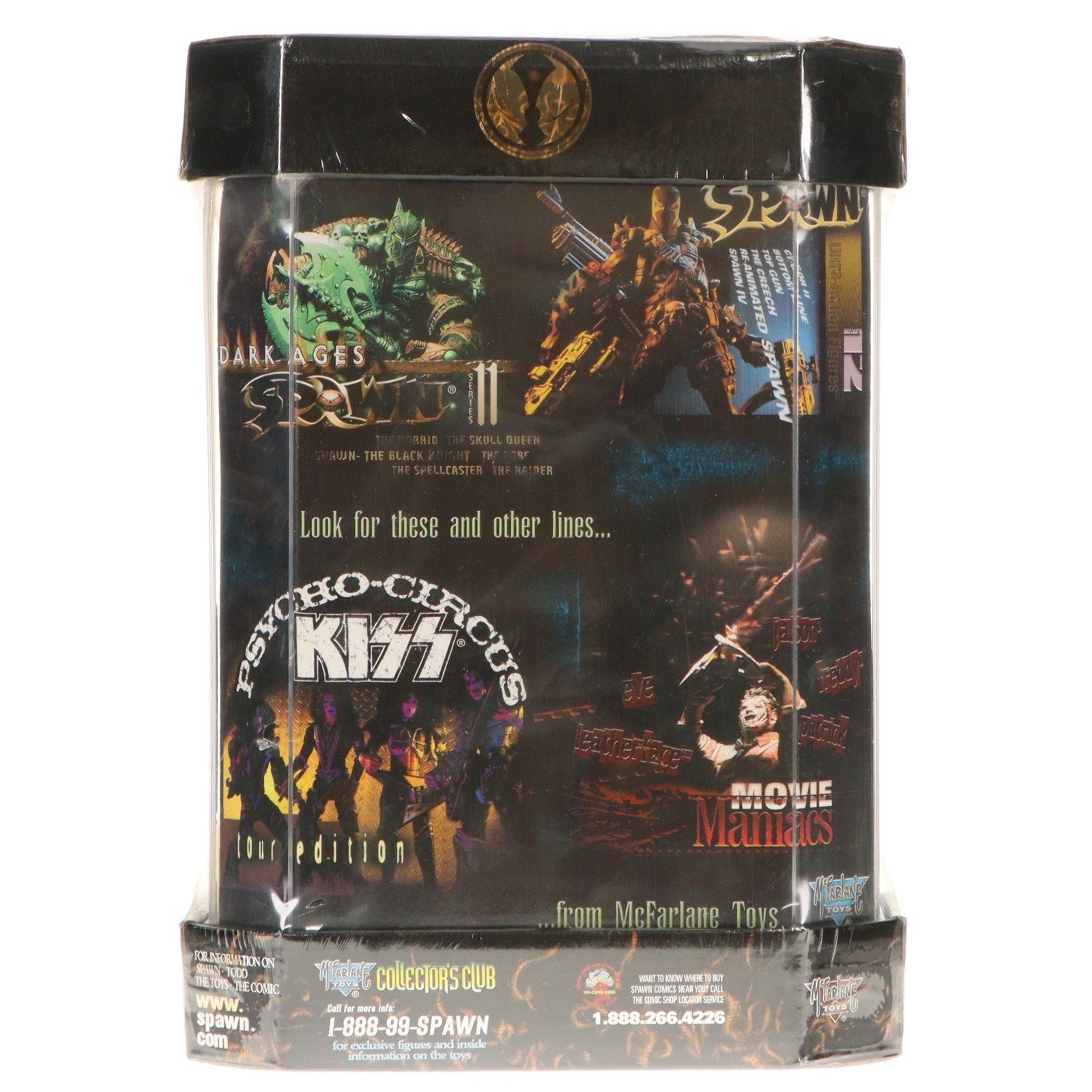 【中古即納】[FIG] スポーン・ウルトラ・アクションフィギュア バーント・スポーン SPAWN 完成品 可動フィギュア マクファーレン・トイズ(19991231)