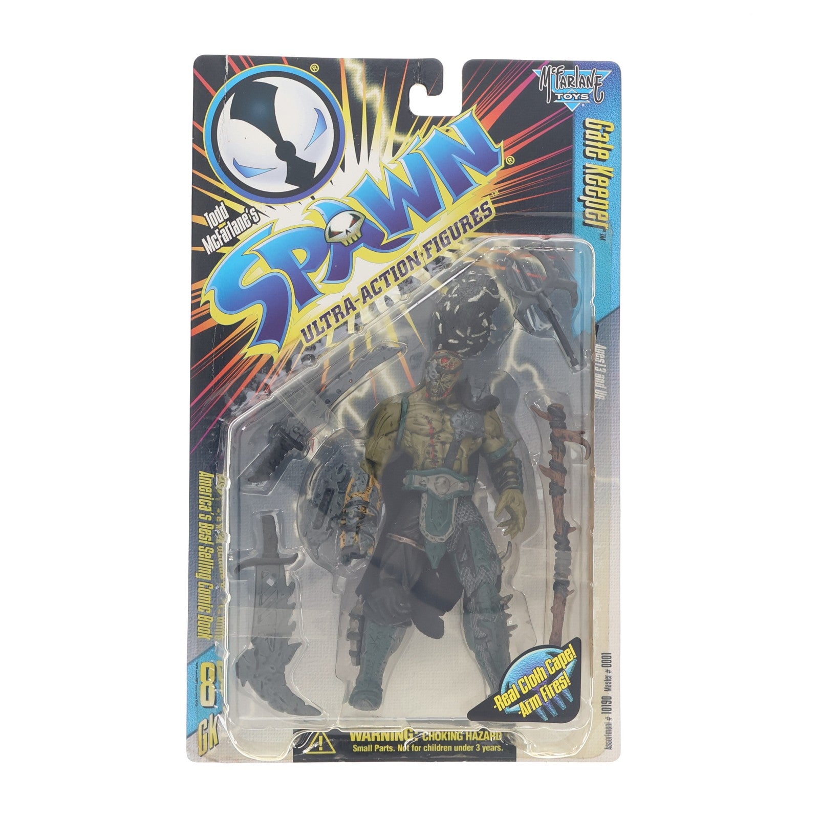 【中古即納】[FIG] スポーン・ウルトラ・アクションフィギュア シリーズ8 ゲートキーパー SPAWN 完成品 可動フィギュア マクファーレン・トイズ(19991231)