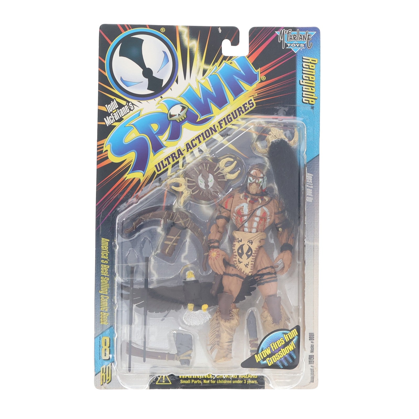 【中古即納】[FIG] スポーン・ウルトラ・アクションフィギュア シリーズ8 レネゲード SPAWN 完成品 可動フィギュア マクファーレン・トイズ(19991231)