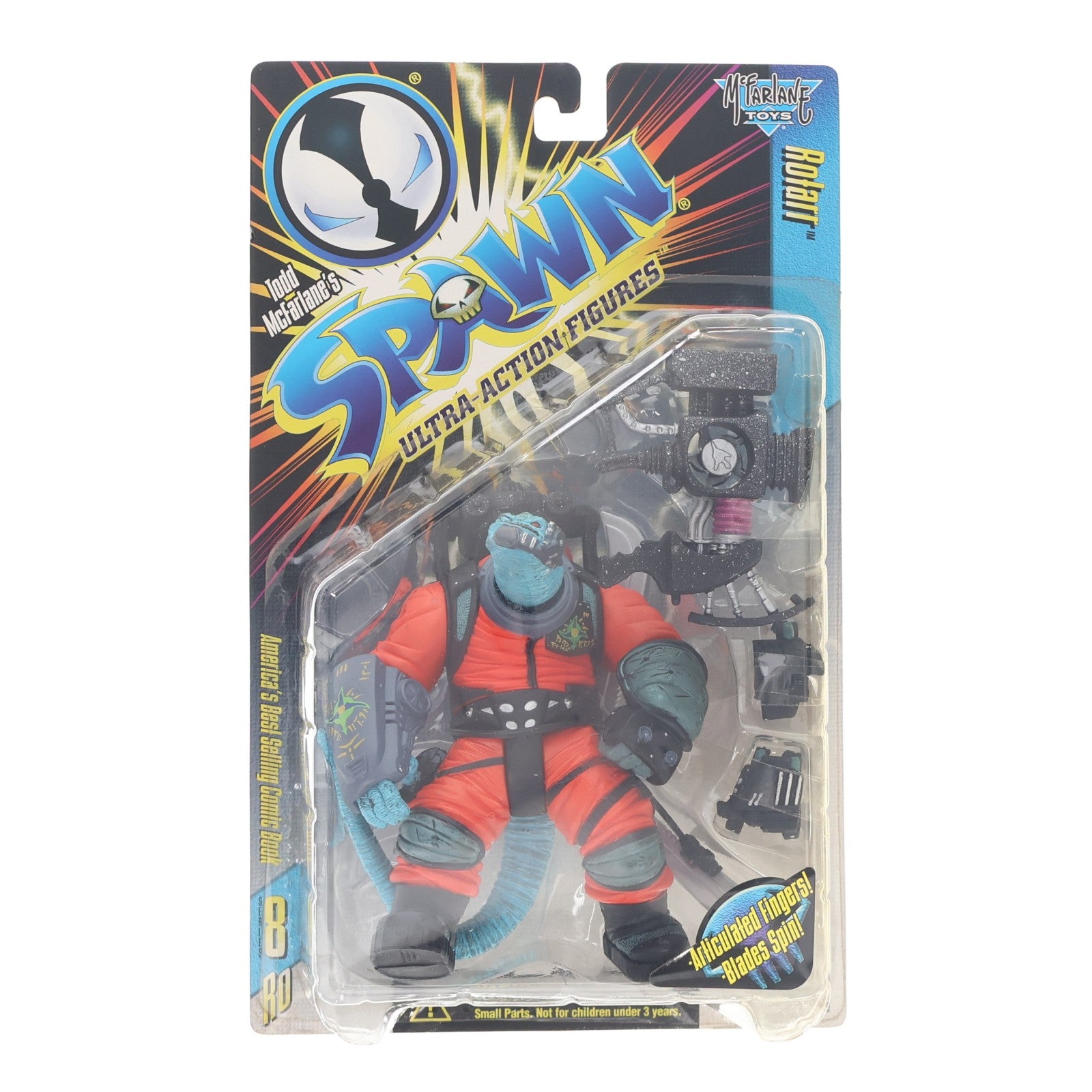 【中古即納】[FIG] スポーン・ウルトラ・アクションフィギュア シリーズ8 ローター SPAWN 完成品 可動フィギュア マクファーレン・トイズ(19991231)