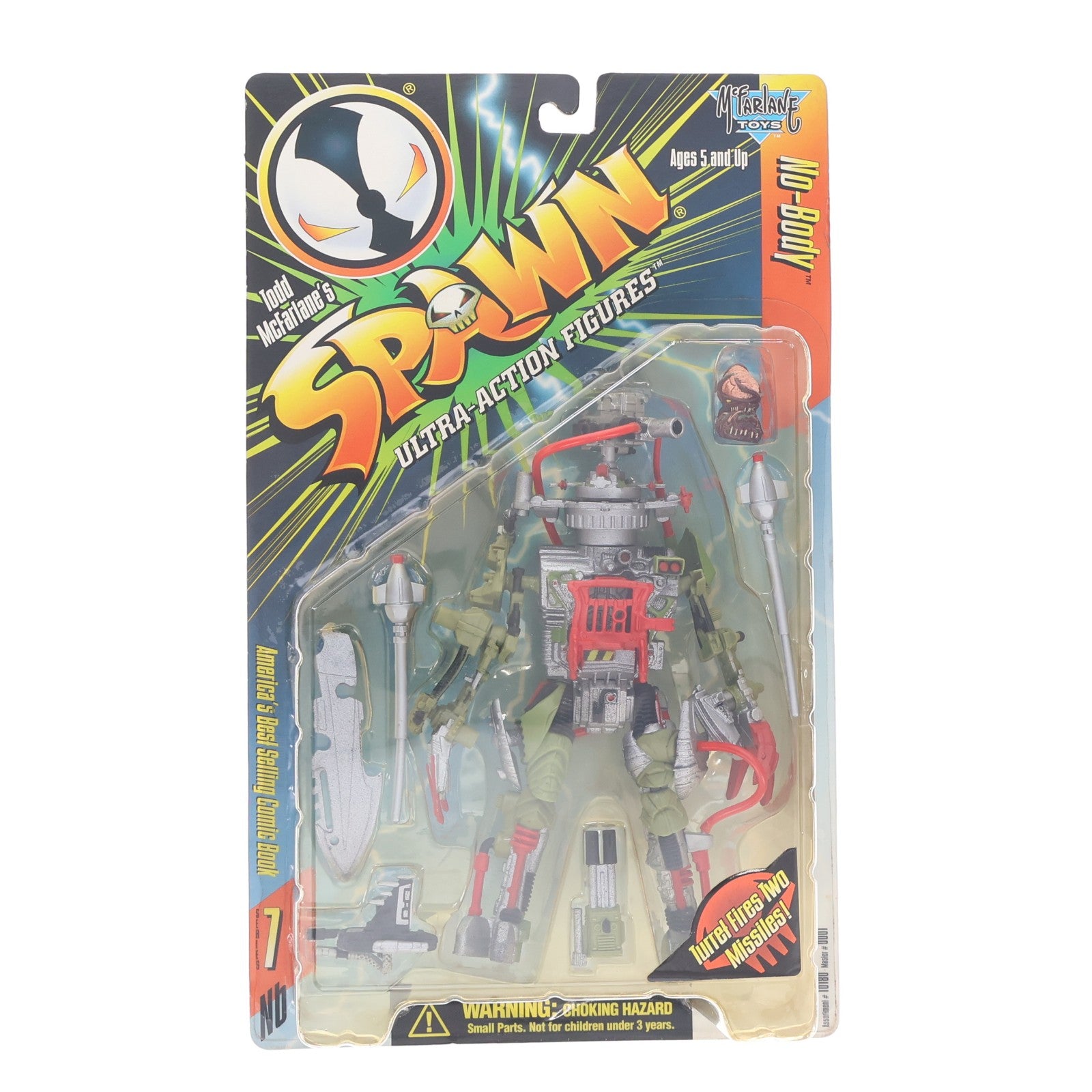 【中古即納】[FIG] スポーン・ウルトラ・アクションフィギュア シリーズ7 ノーバディ SPAWN 完成品 可動フィギュア マクファーレン・トイズ(19961231)