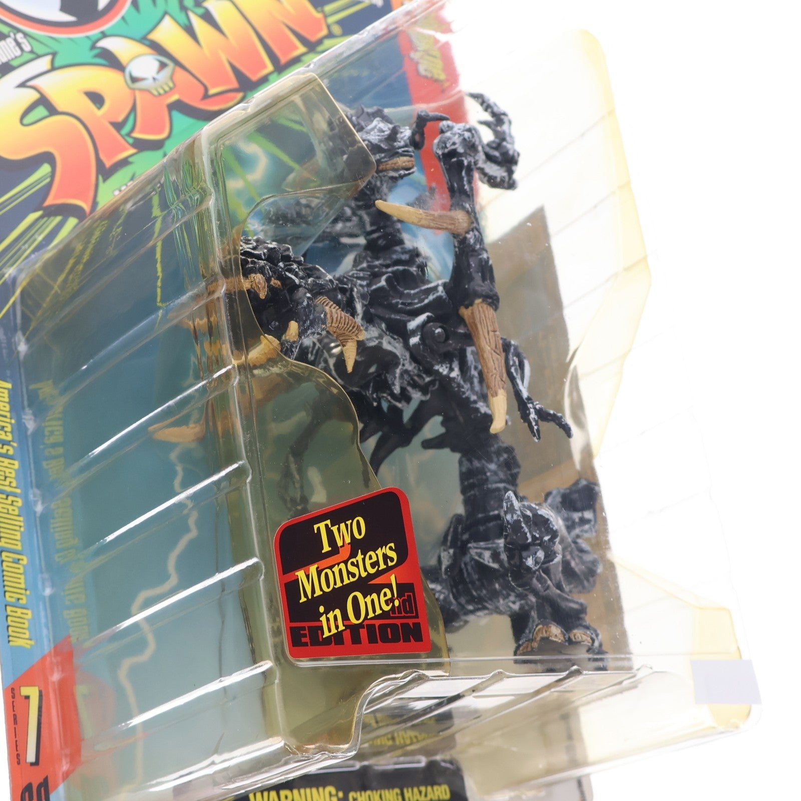 【中古即納】[FIG] スポーン・ウルトラ・アクションフィギュア シリーズ7 スコージ リペイントVer.(黒) SPAWN 完成品 可動フィギュア マクファーレン・トイズ(19991231)