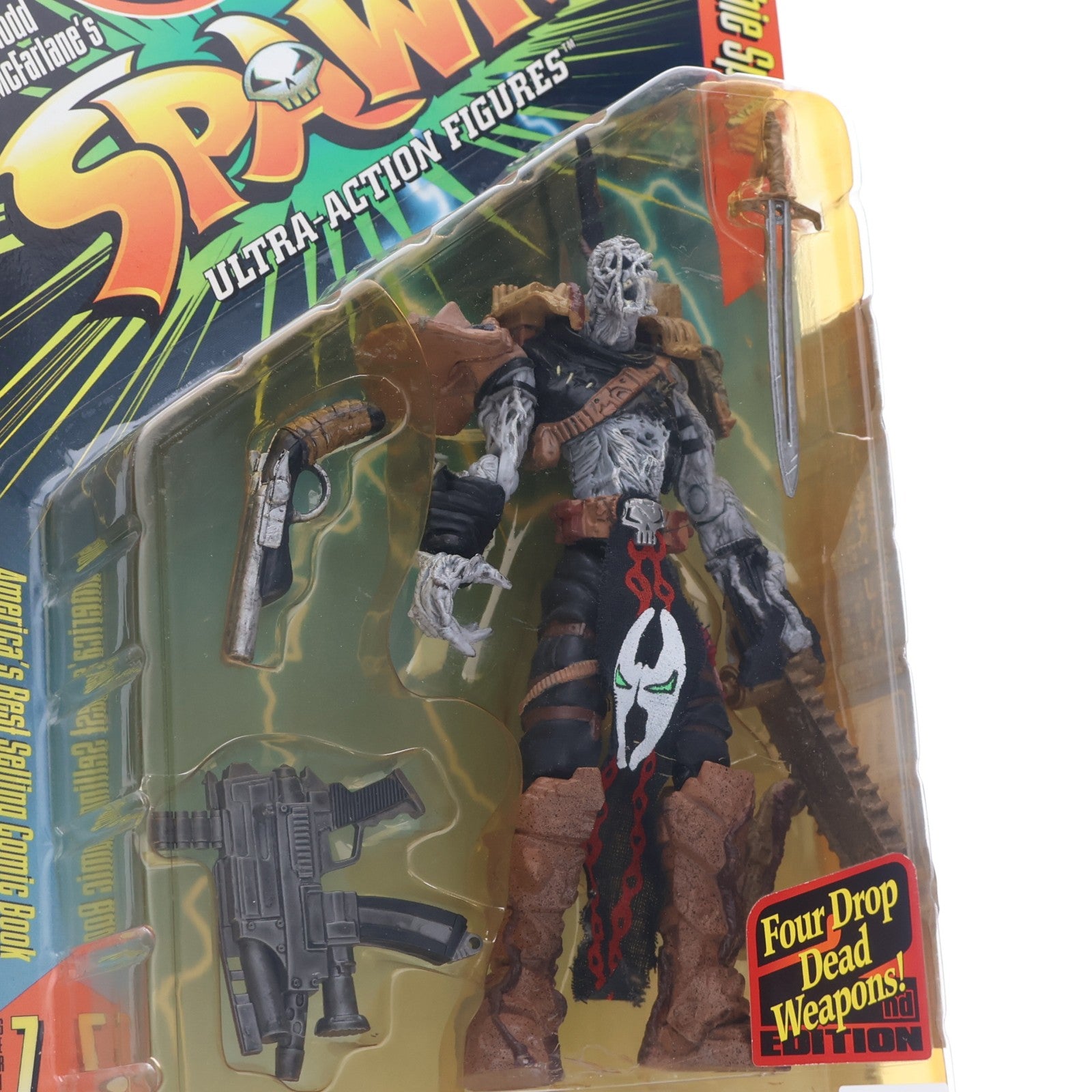 【中古即納】[FIG] スポーン・ウルトラ・アクションフィギュア シリーズ7 ゾンビ・スポーン リペイントver. SPAWN 完成品 可動フィギュア マクファーレン・トイズ(19961231)