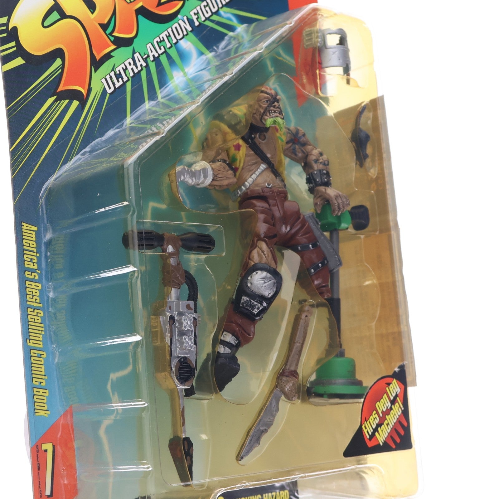 【中古即納】[FIG] スポーン・ウルトラ・アクションフィギュア クラッチ SPAWN 完成品 可動フィギュア マクファーレン・トイズ(19991231)
