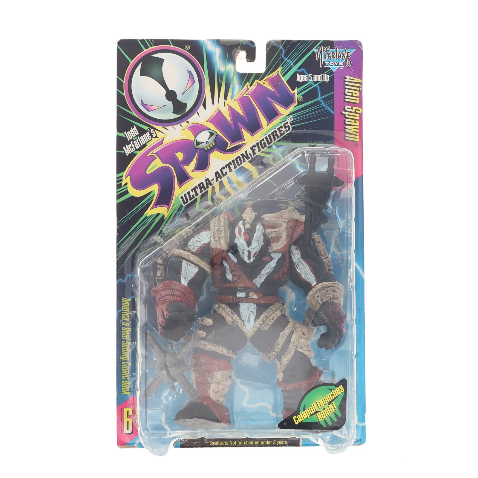 【中古即納】[FIG] スポーン・ウルトラ・アクションフィギュア シリーズ6 エイリアン・スポーン SPAWN 完成品 可動フィギュア マクファーレン・トイズ(19991231)
