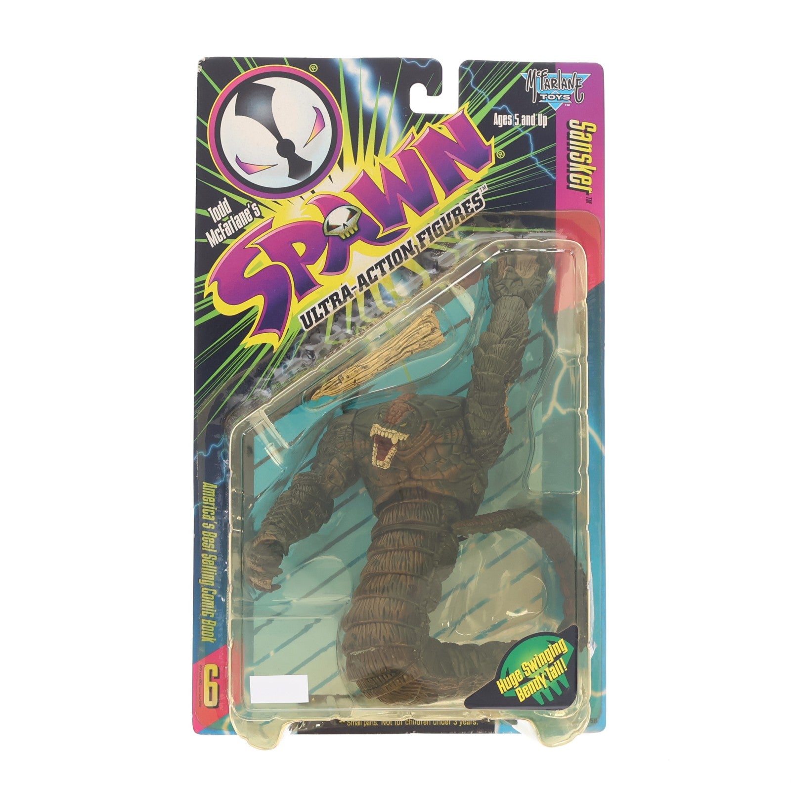 【中古即納】[FIG] スポーン・ウルトラ・アクションフィギュア シリーズ6 サンスカー(ノーマル) SPAWN 完成品 可動フィギュア マクファーレン・トイズ(19991231)