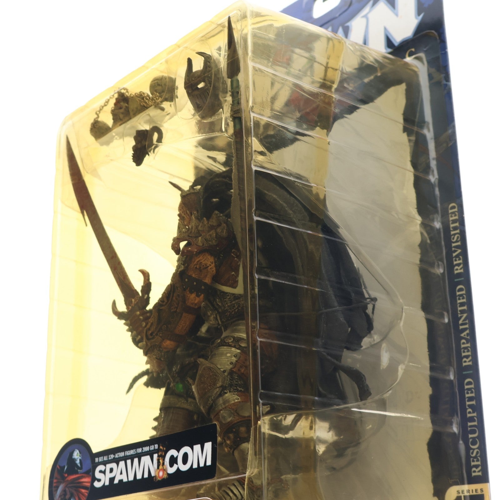 【中古即納】[FIG] スポーン・クラシック・ウルトラ・アクションフィギュア シリーズ17 メディーバル・スポーン2 血飛沫Ver. SPAWN 完成品 可動フィギュア マクファーレン・トイズ(20000831)